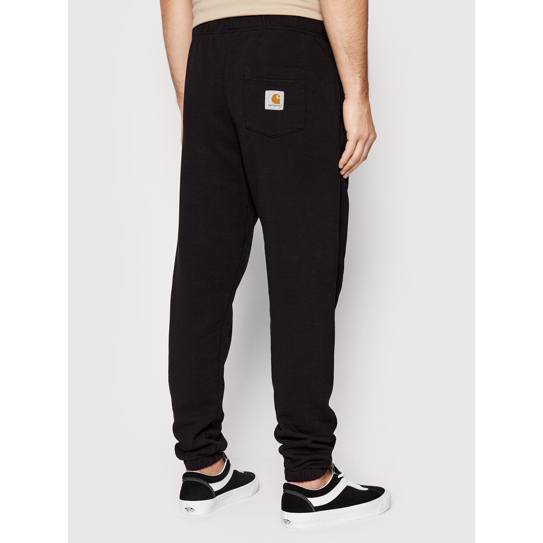 Carhartt WIP Долнище анцуг Sweat I027697 Черен Regular Fit - Pepit.bg