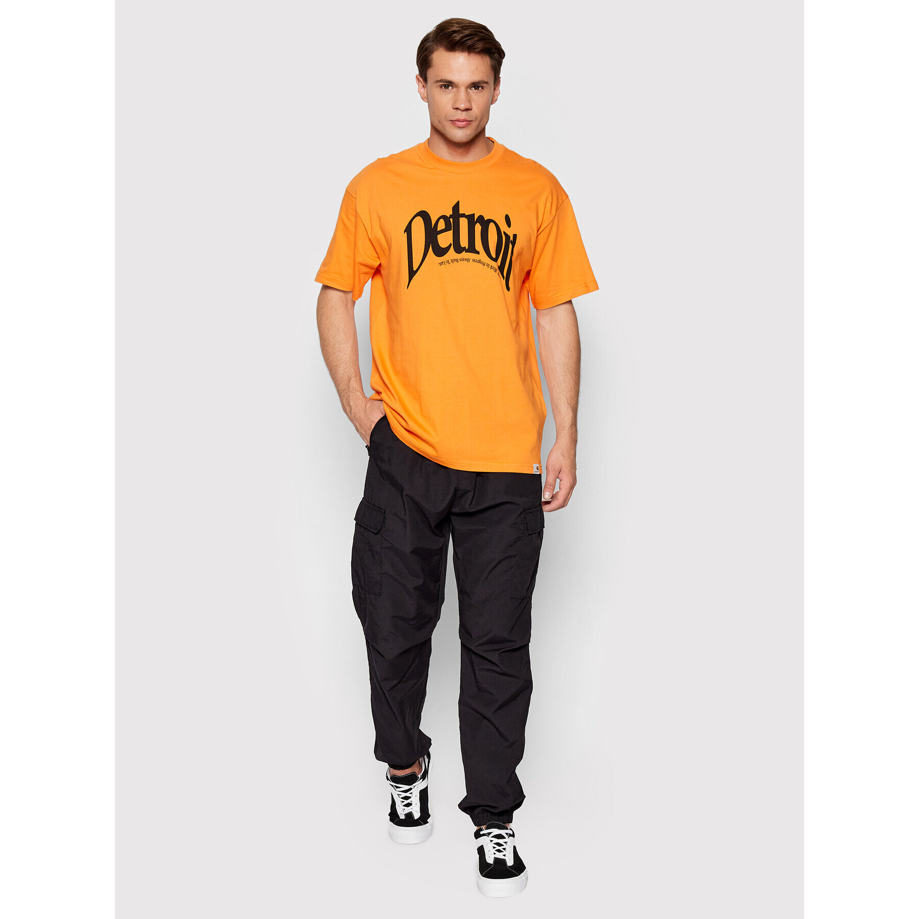 Carhartt WIP Джогъри Cargo I030476 Черен Relaxed Fit - Pepit.bg