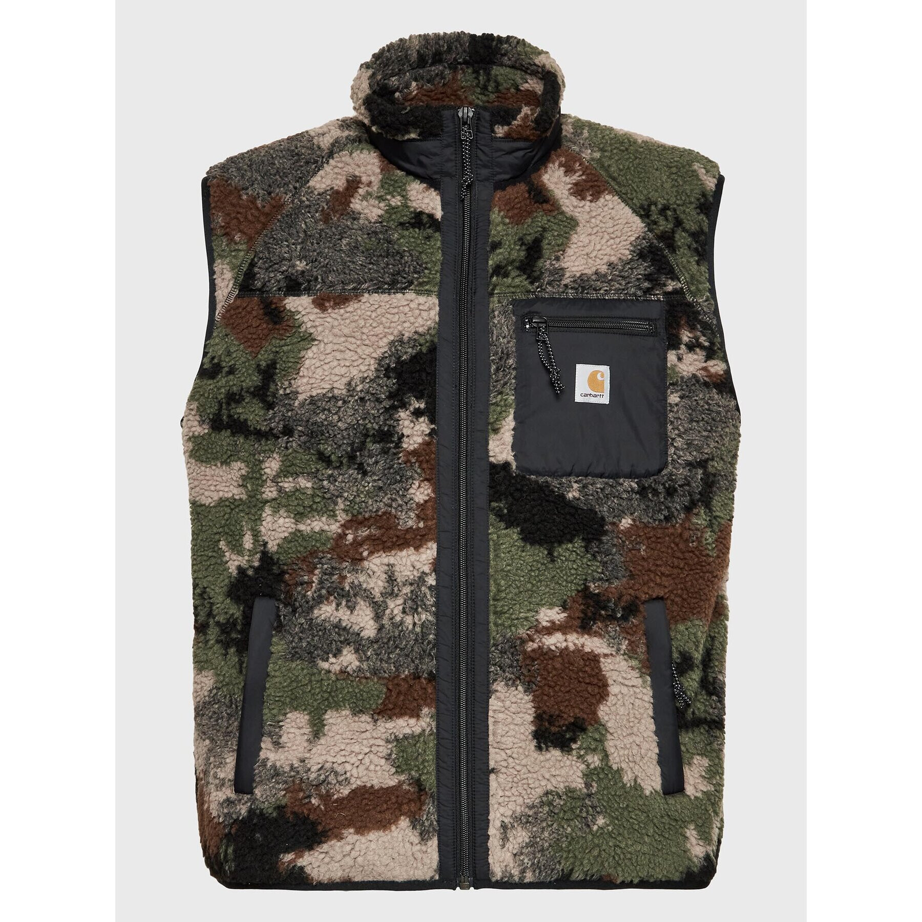 Carhartt WIP Елек Prentis Vest Liner I026719 Каки Regular Fit - Pepit.bg