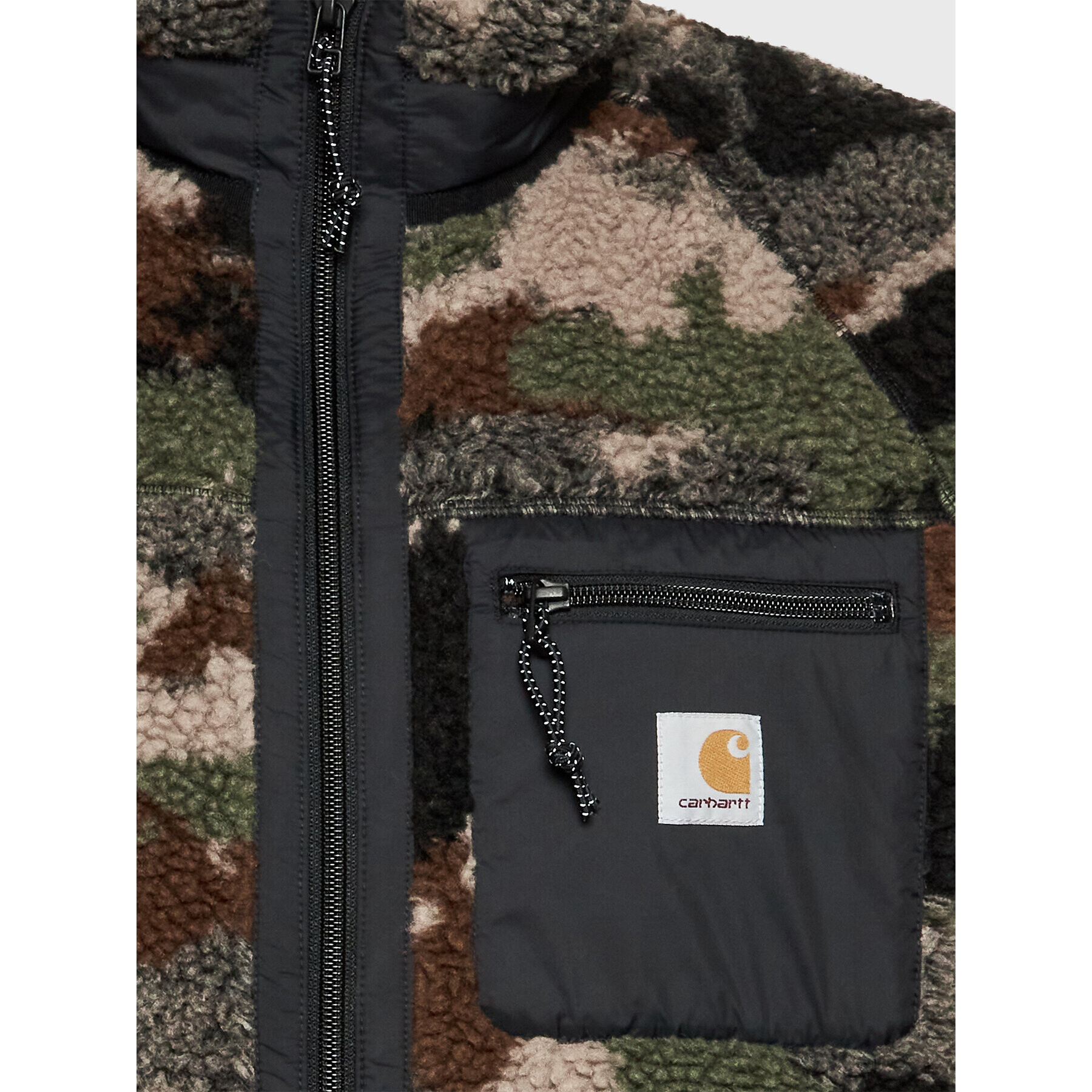 Carhartt WIP Елек Prentis Vest Liner I026719 Каки Regular Fit - Pepit.bg