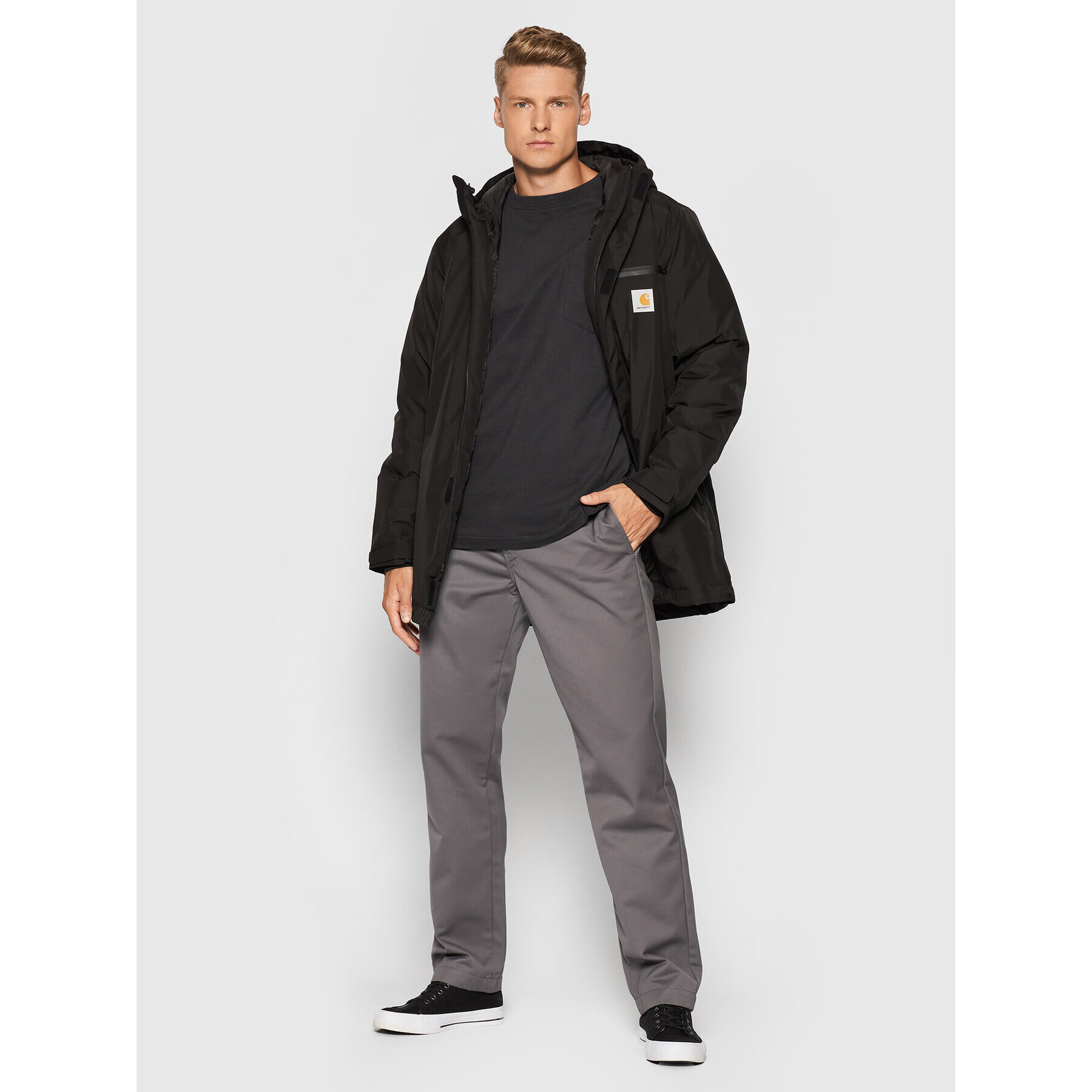 Carhartt WIP Парка Gore Tex I028242 Черен Regular Fit - Pepit.bg