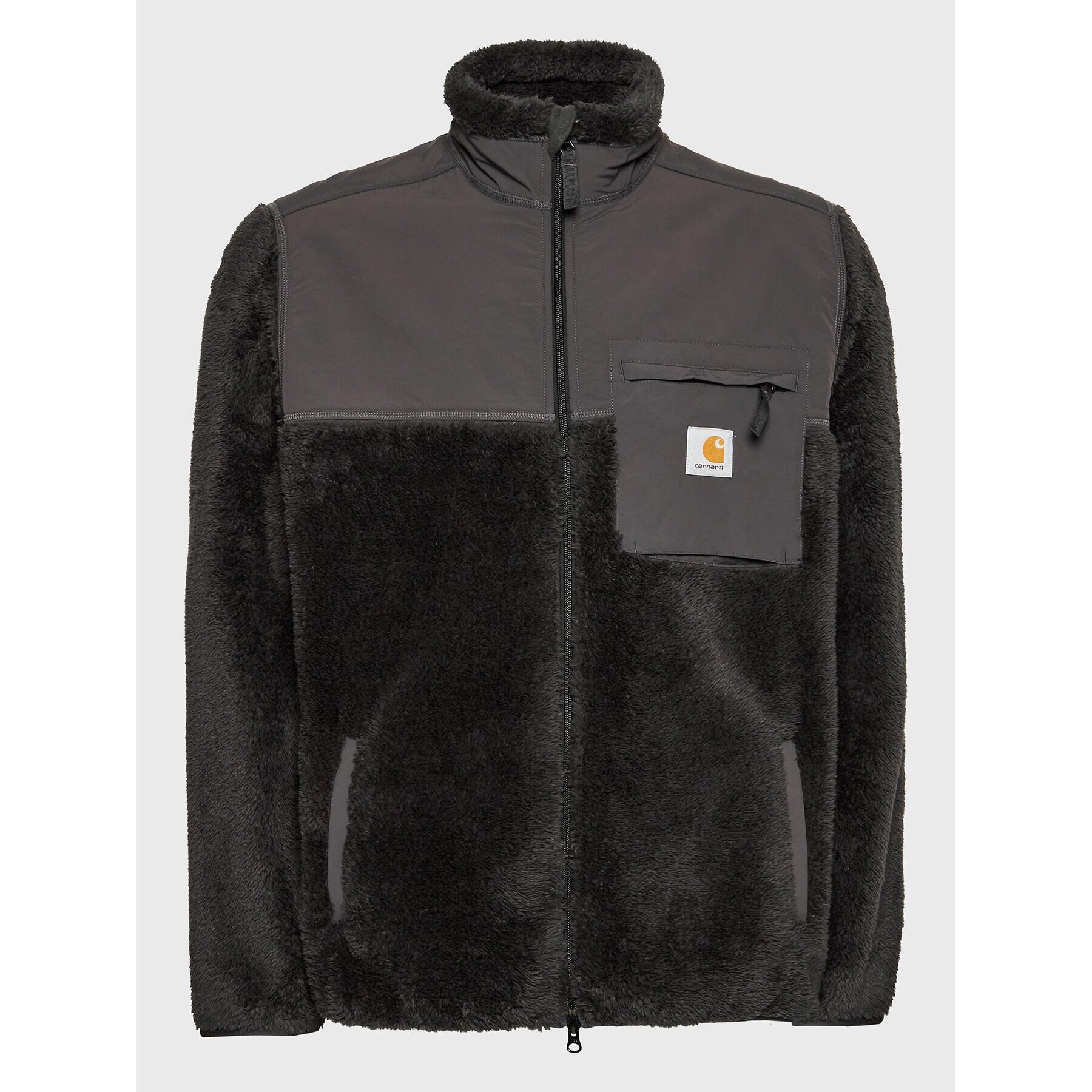 Carhartt WIP Полар Jackson I029566 Сив Regular Fit - Pepit.bg