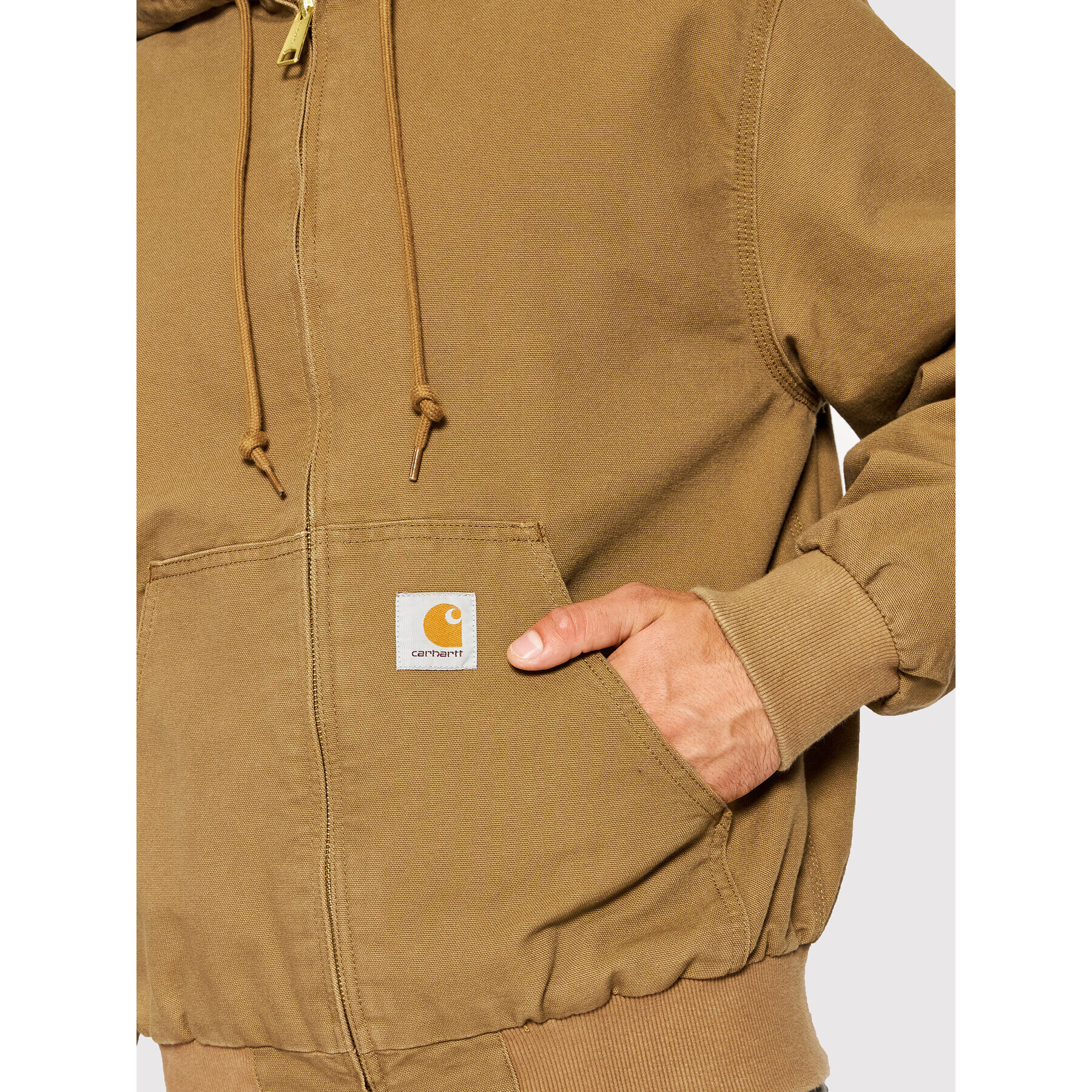 Carhartt WIP Преходно яке Active I026484 Кафяв Regular Fit - Pepit.bg