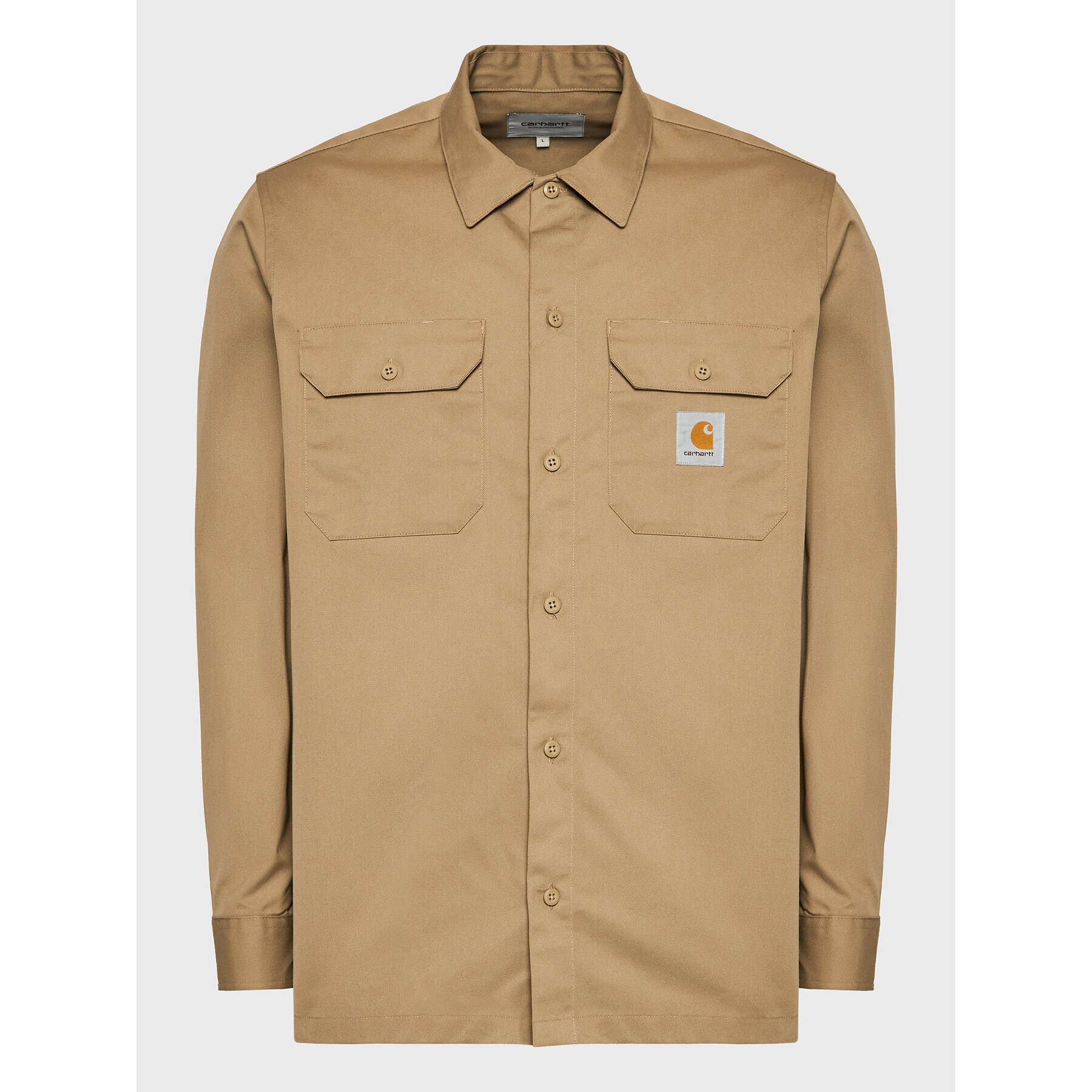 Carhartt WIP Риза Master I027579 Бежов Regular Fit - Pepit.bg