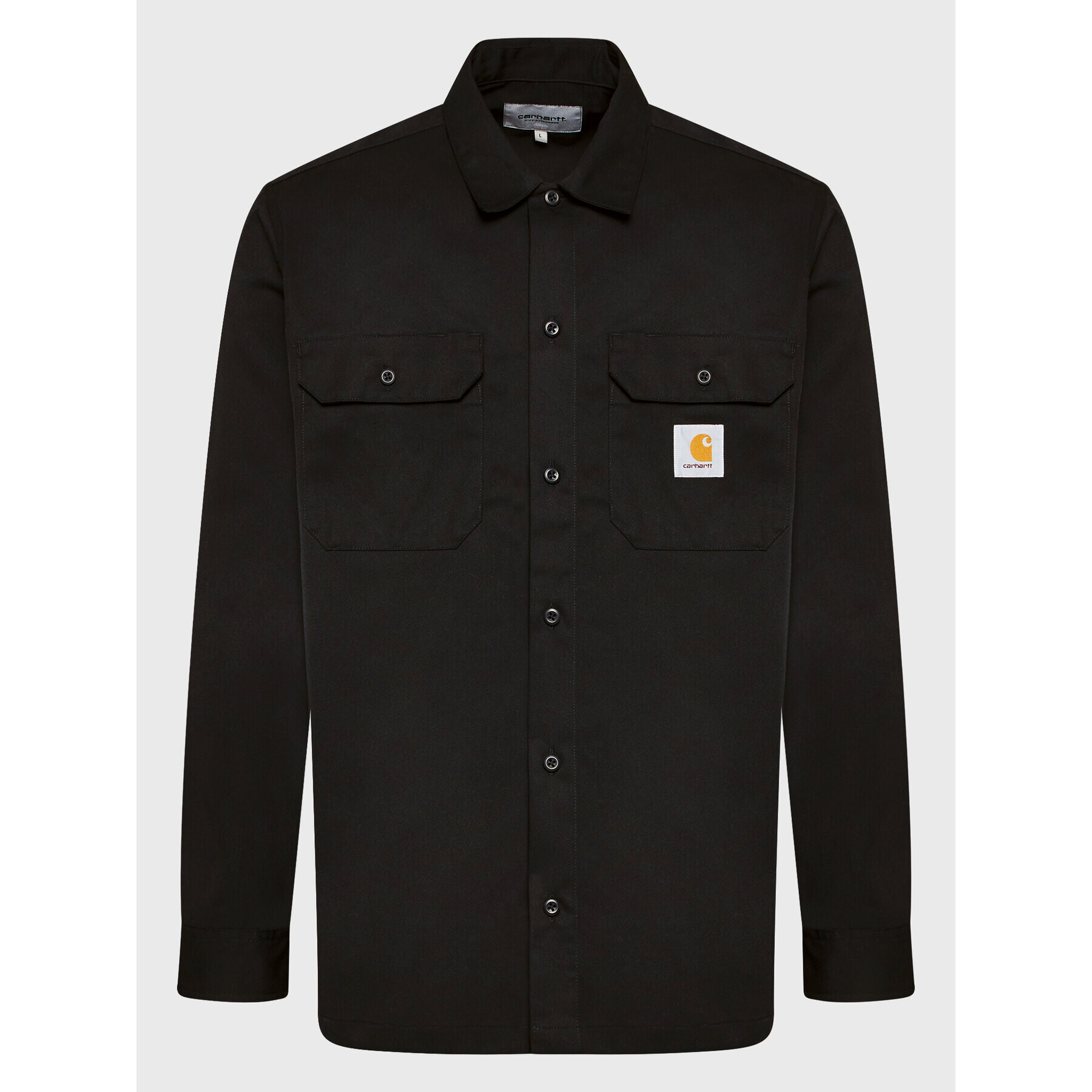 Carhartt WIP Риза Master I027579 Черен Regular Fit - Pepit.bg