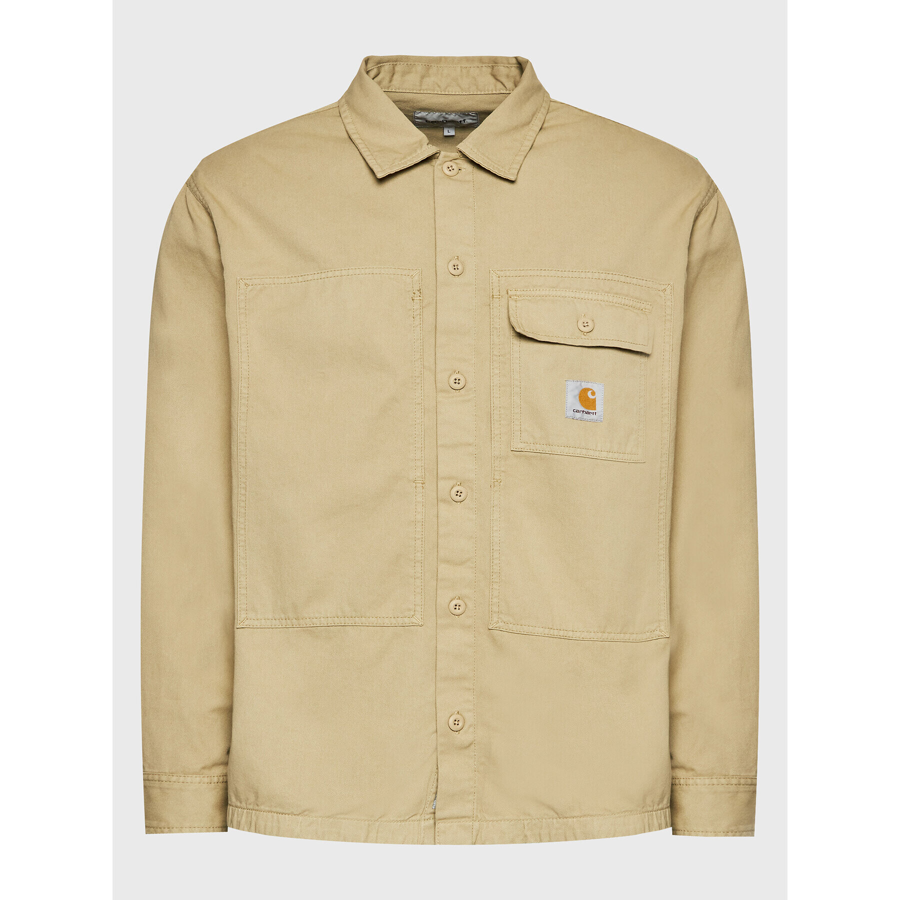 Carhartt WIP Риза Unisex Charter I030765 Бежов Regular Fit - Pepit.bg