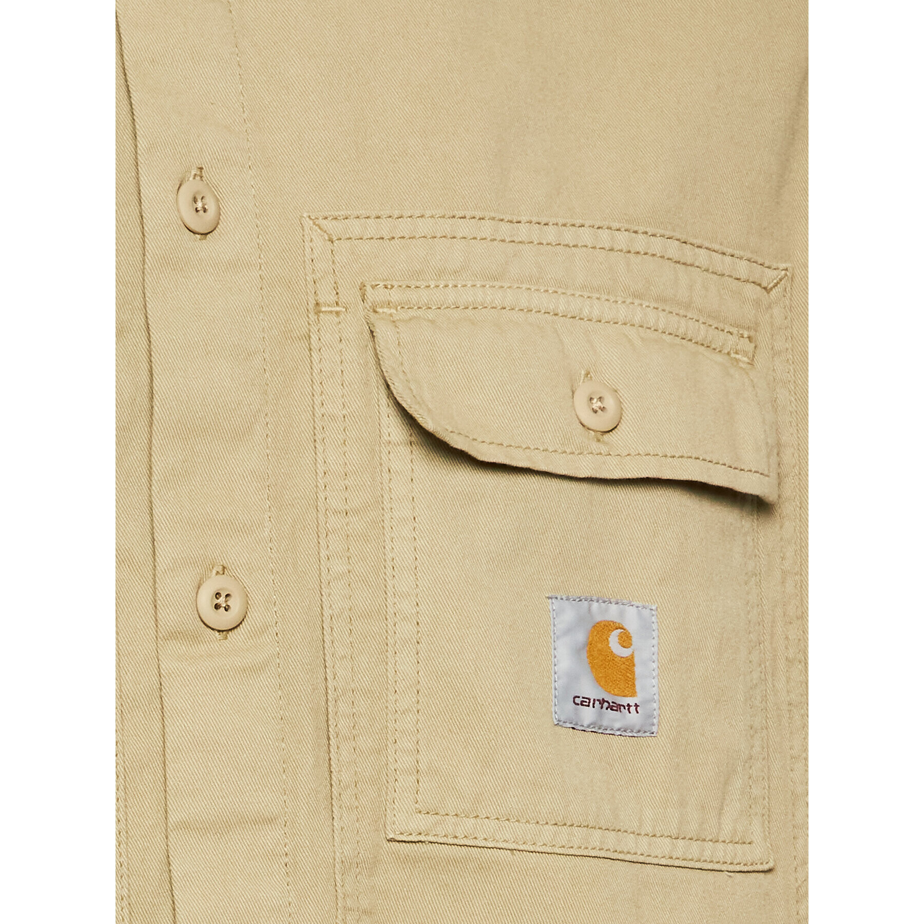 Carhartt WIP Риза Unisex Charter I030765 Бежов Regular Fit - Pepit.bg