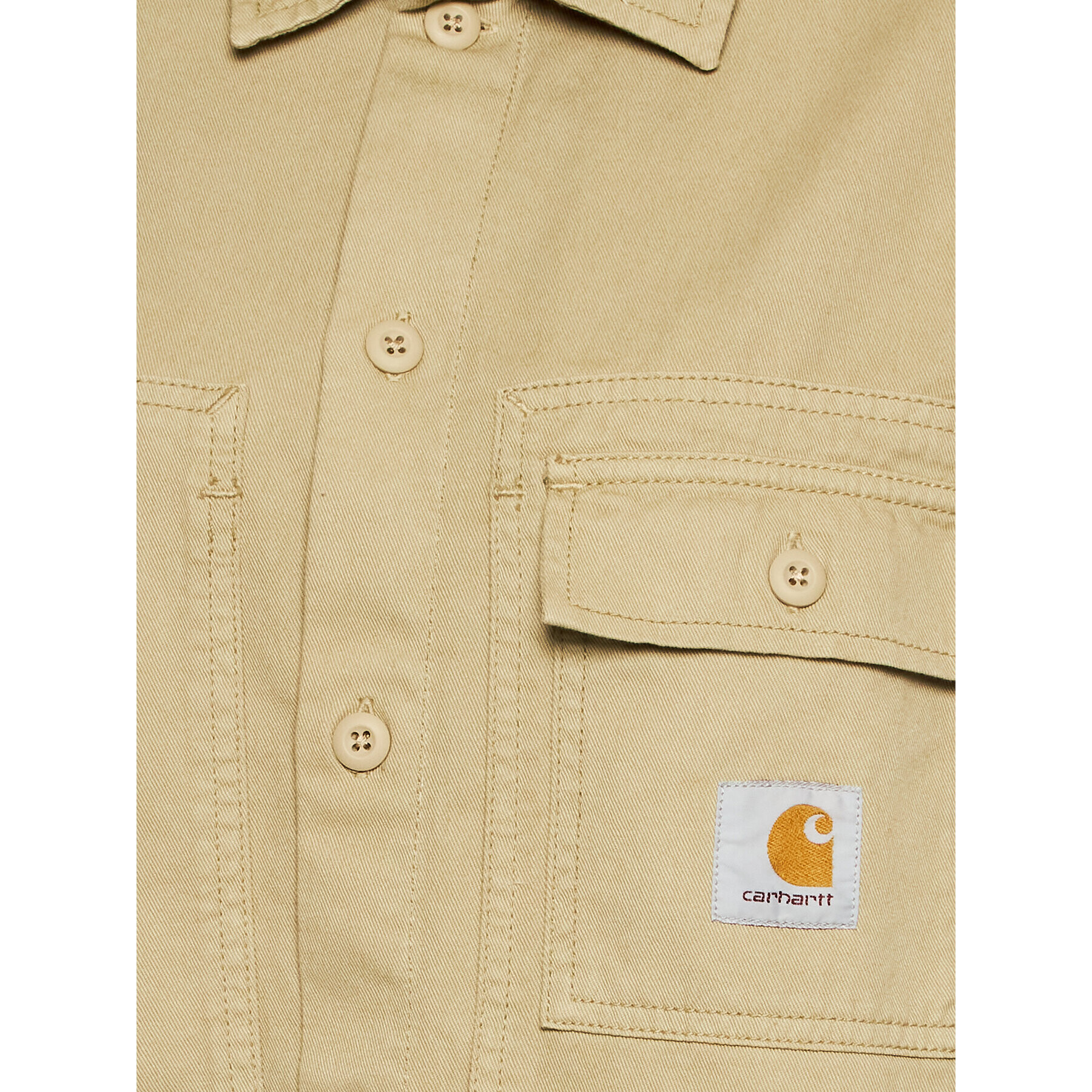 Carhartt WIP Риза Unisex Charter I030765 Бежов Regular Fit - Pepit.bg