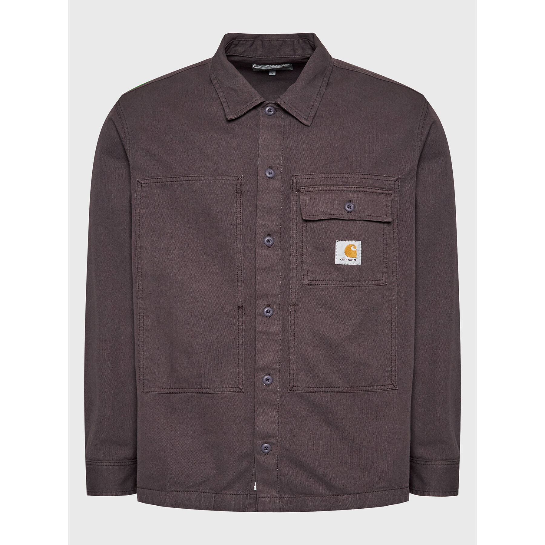 Carhartt WIP Риза Unisex Charter I030765 Кафяв Regular Fit - Pepit.bg