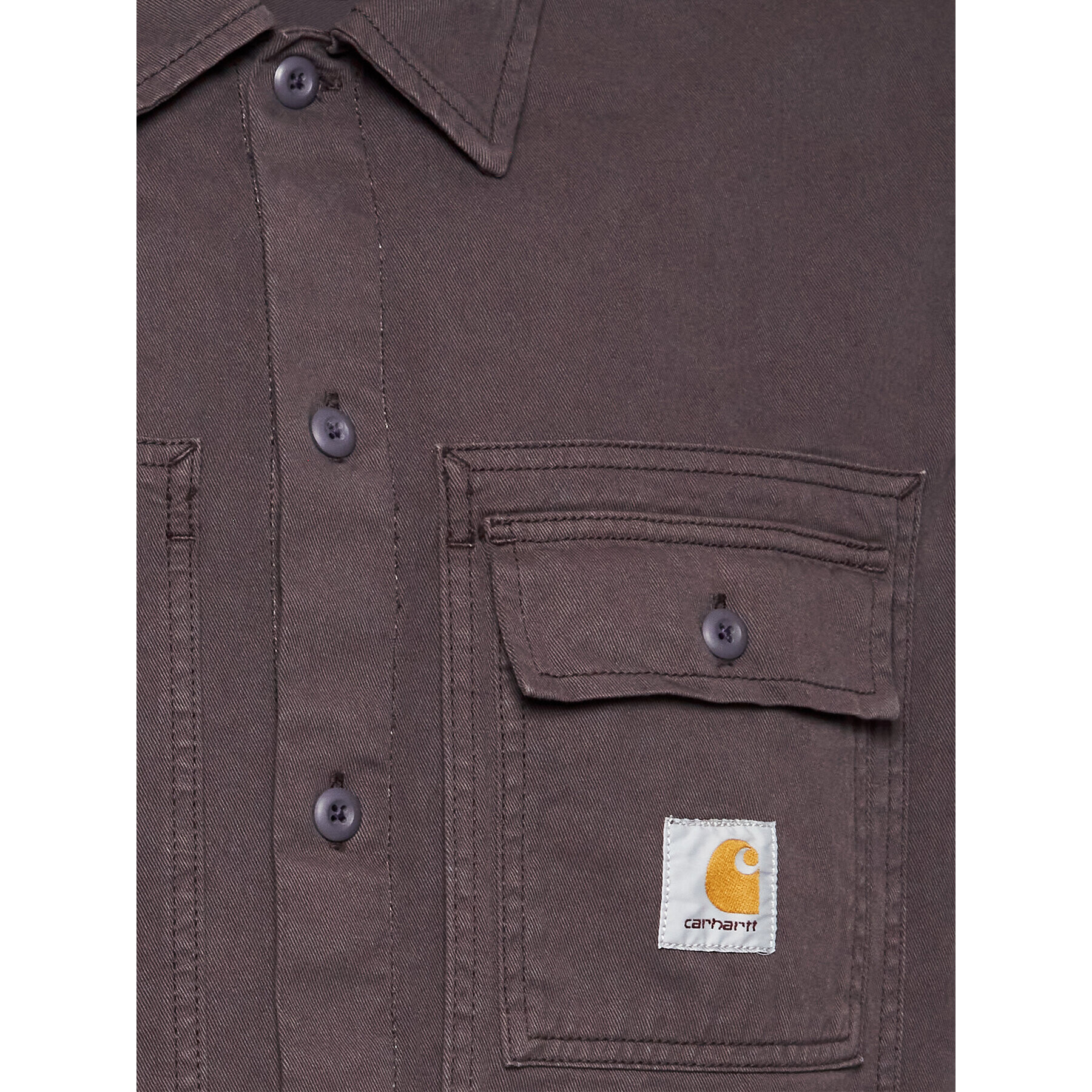 Carhartt WIP Риза Unisex Charter I030765 Кафяв Regular Fit - Pepit.bg