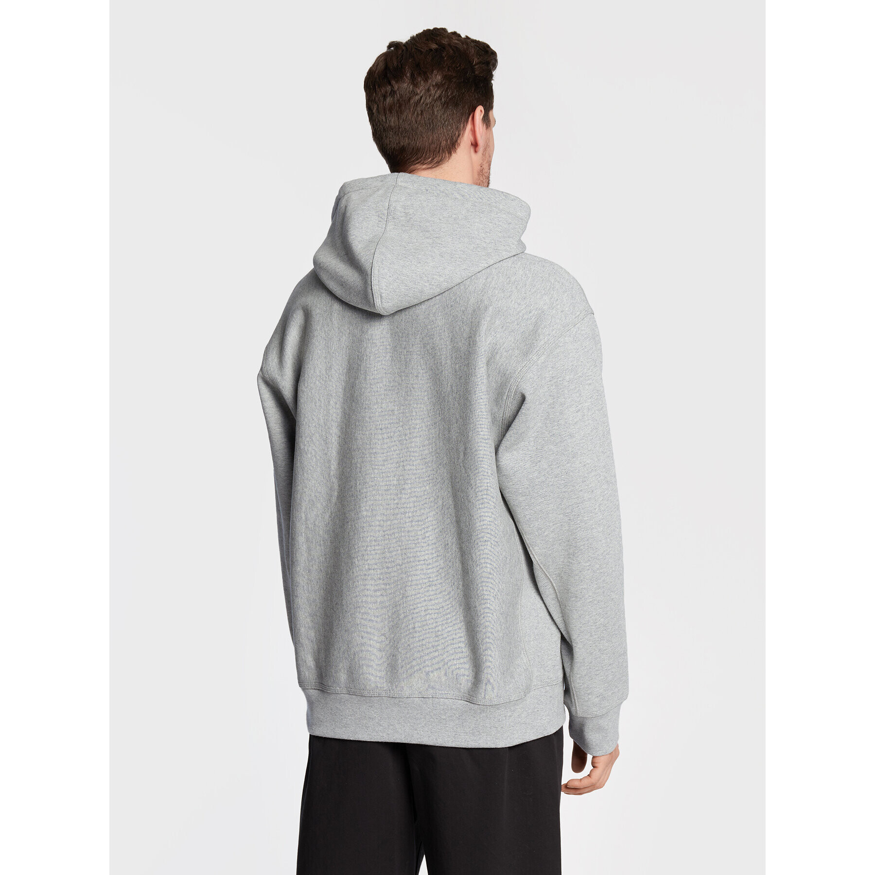 Carhartt WIP Суитшърт American Script I028279 Сив Regular Fit - Pepit.bg