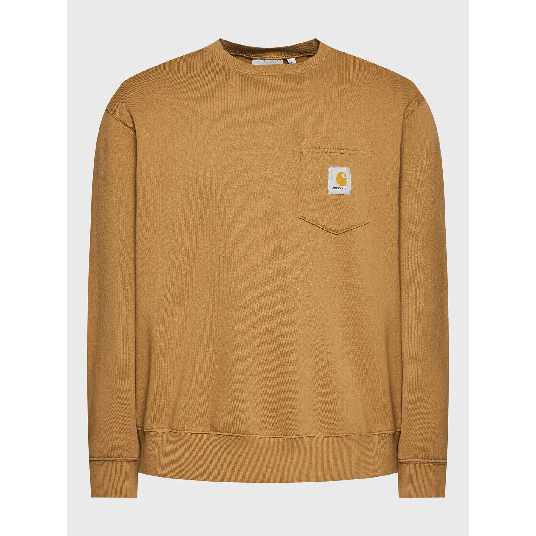 Carhartt WIP Суитшърт Pocket I030903 Бежов Regular Fit - Pepit.bg