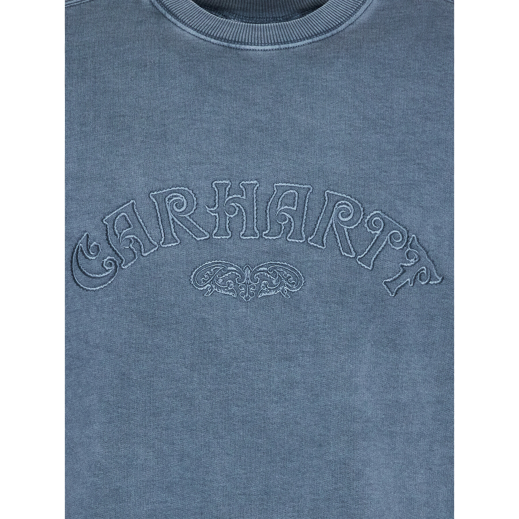 Carhartt WIP Суитшърт Verse Script I030640 Син Loose Fit - Pepit.bg