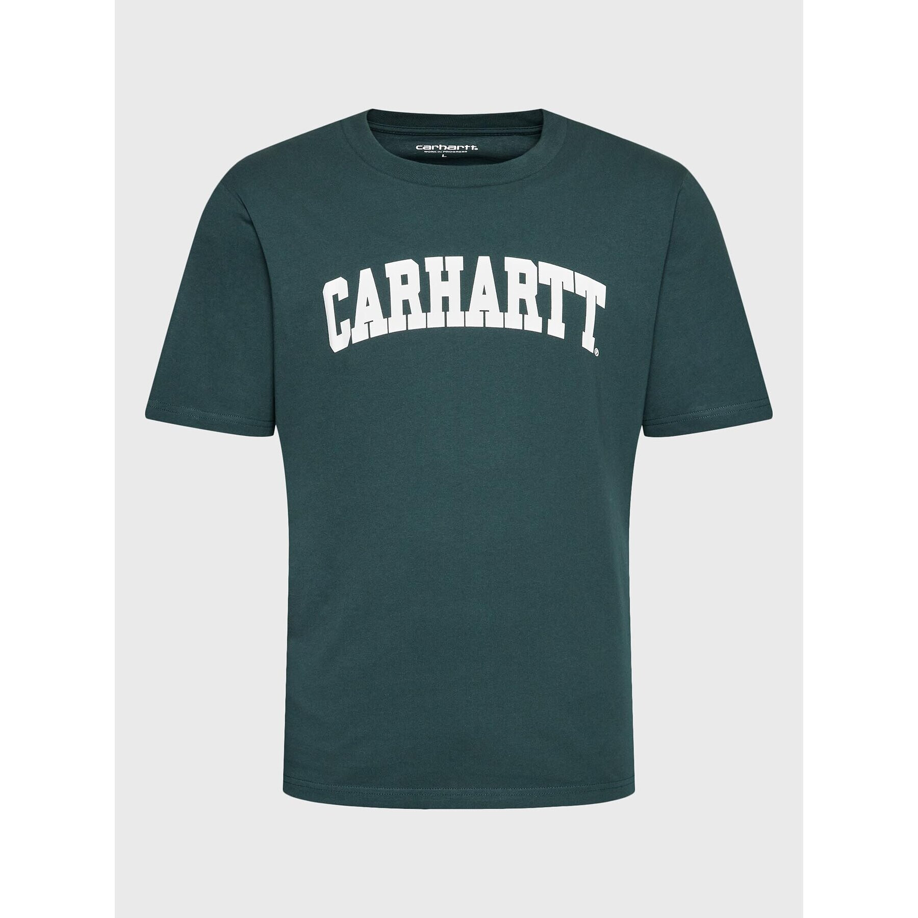 Carhartt WIP Тишърт University I028990 Зелен Regular Fit - Pepit.bg