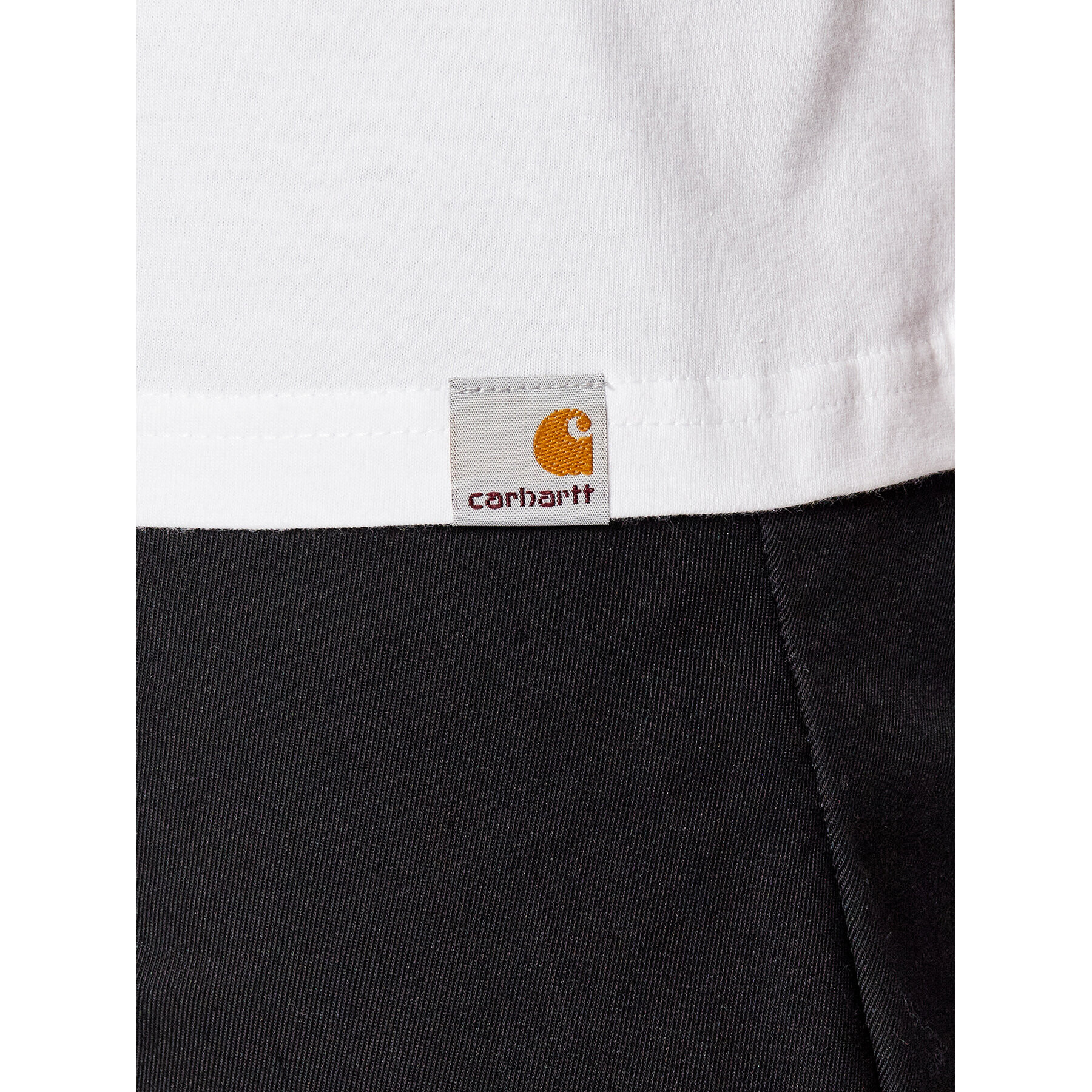 Carhartt WIP Тишърт Upside Down I030209 Бял Loose Fit - Pepit.bg