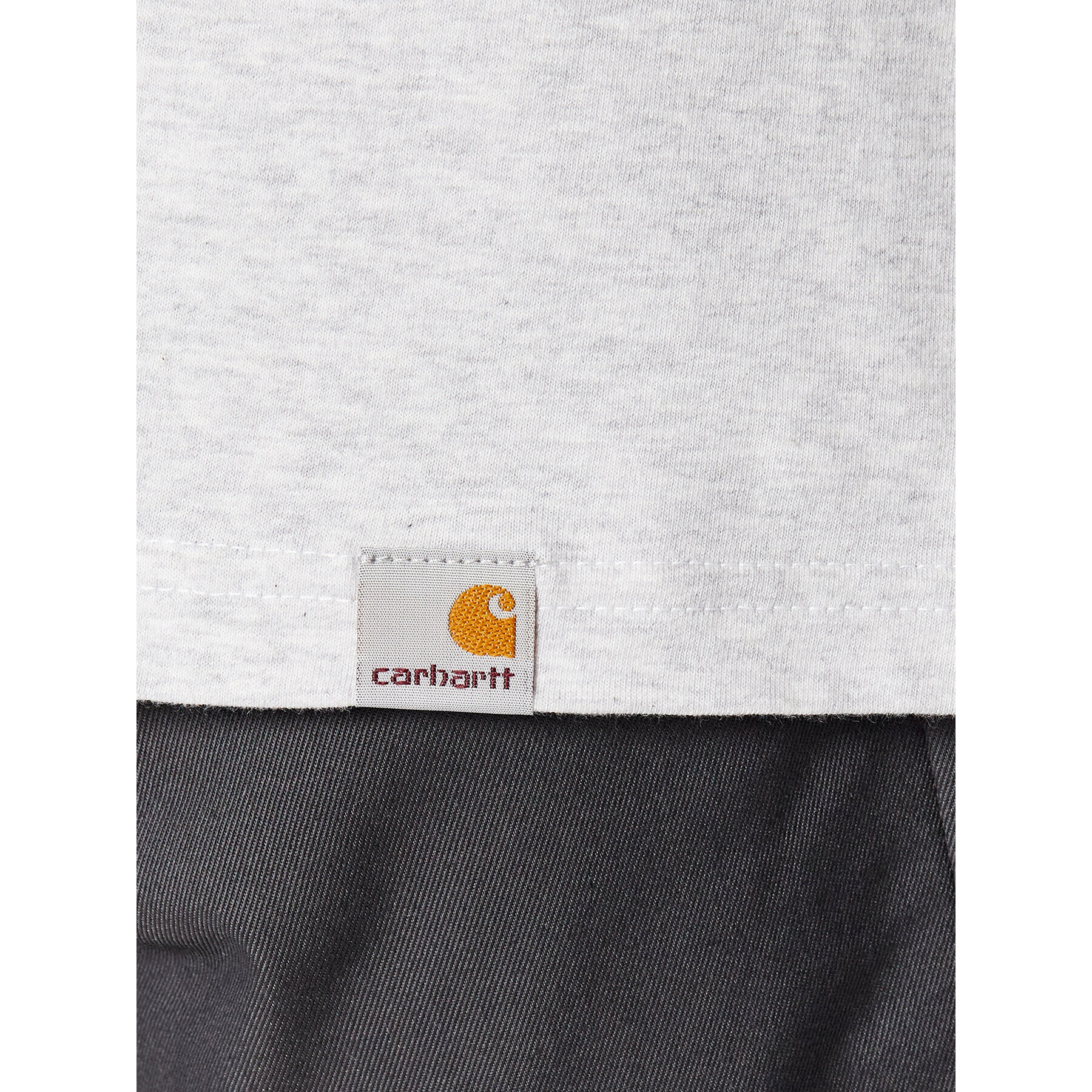 Carhartt WIP Тишърт Upside Down I030209 Сив Loose Fit - Pepit.bg