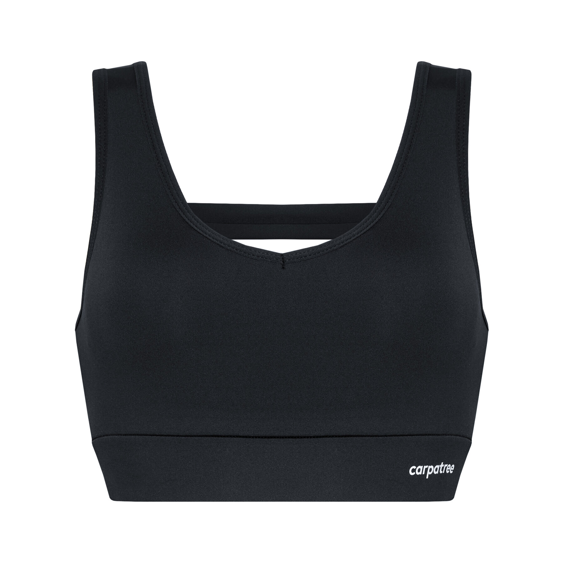 Carpatree Спортен сутиен Sheer Back CPW-SB-174-BL Черен - Pepit.bg