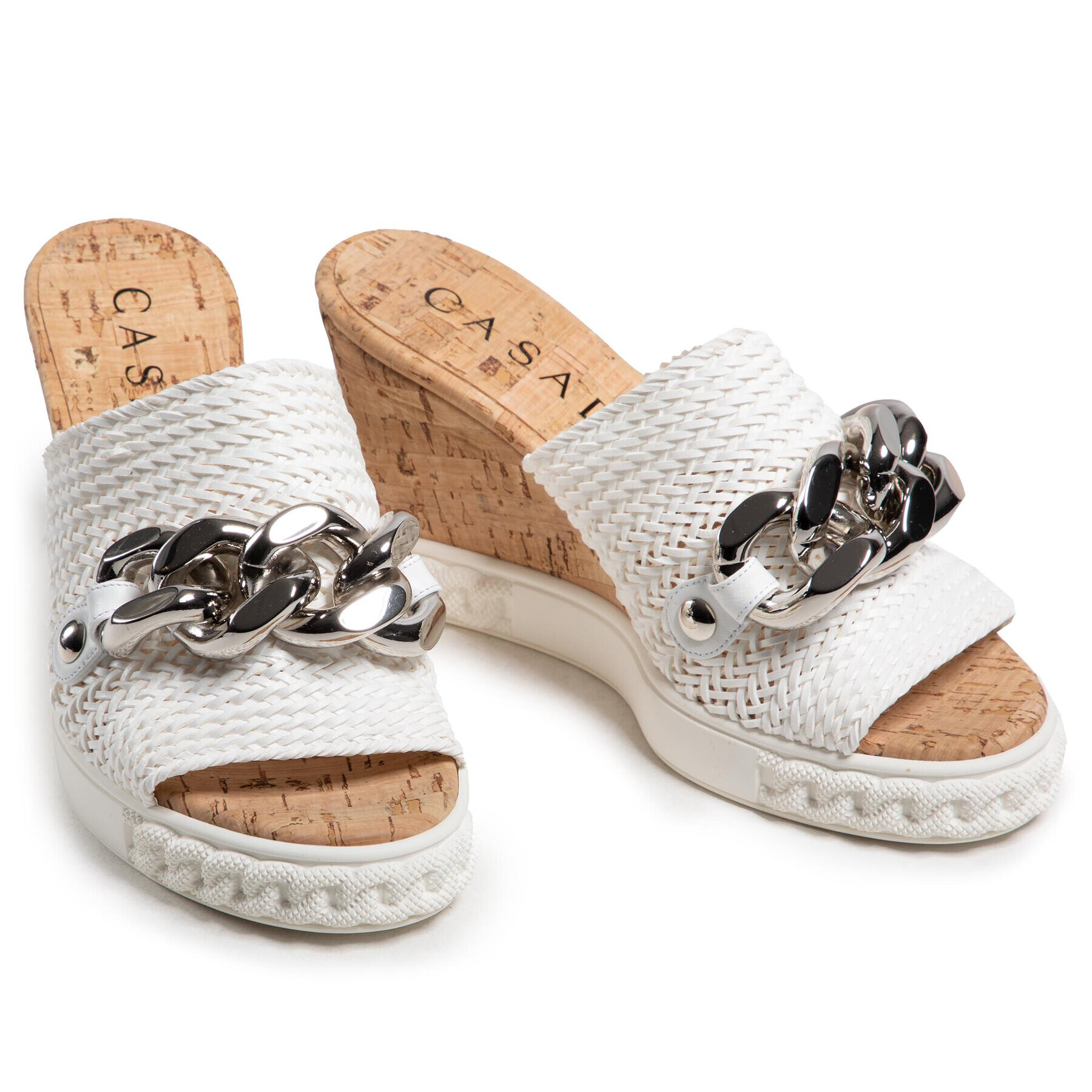Casadei Чехли 2M757S0801C14069999 Бял - Pepit.bg