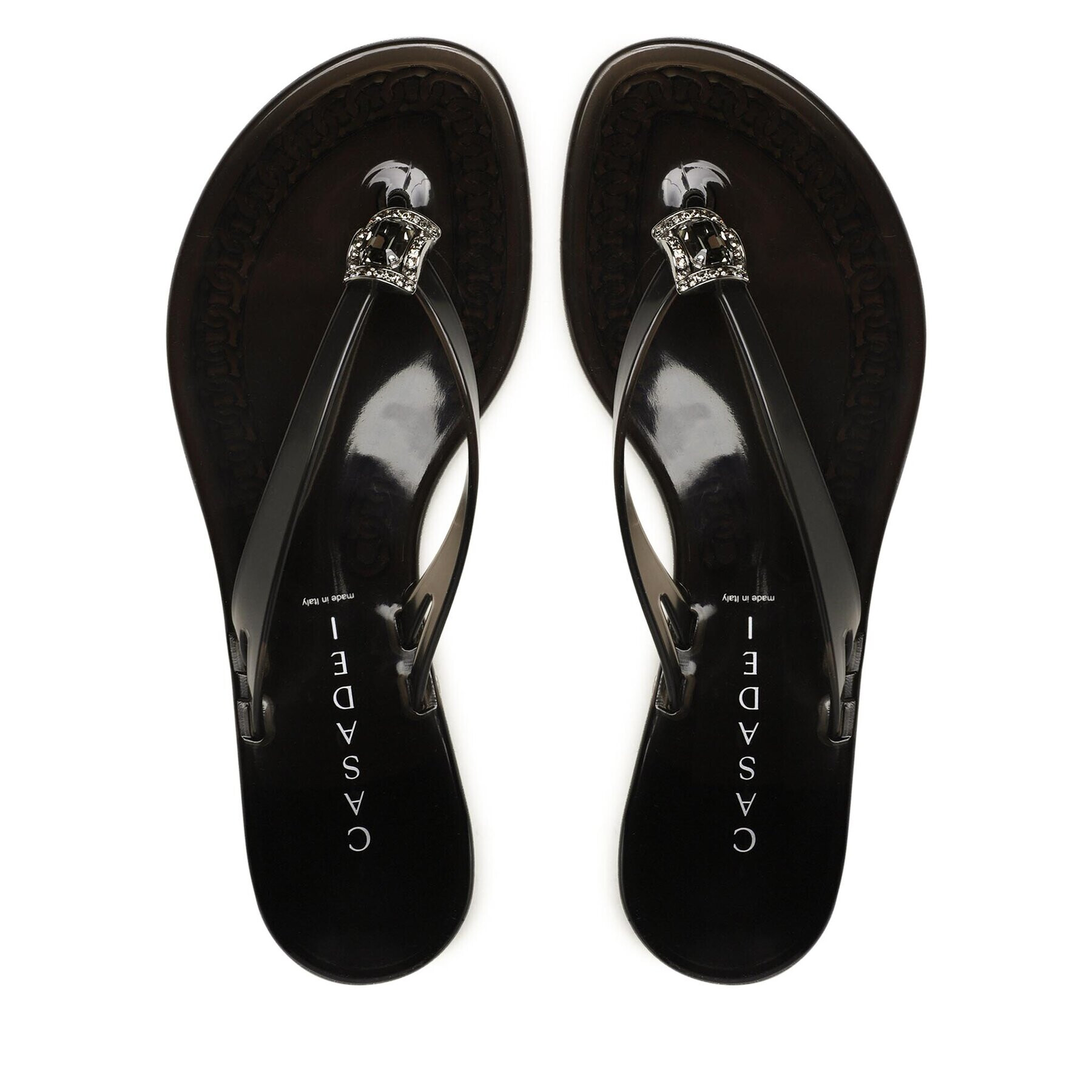 Casadei Джапанки 2Y000D0101BEACH9000 Черен - Pepit.bg