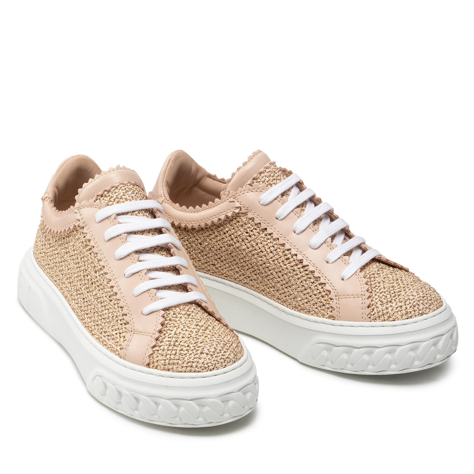 Casadei Сникърси 2X914U0201C18033301 Бежов - Pepit.bg