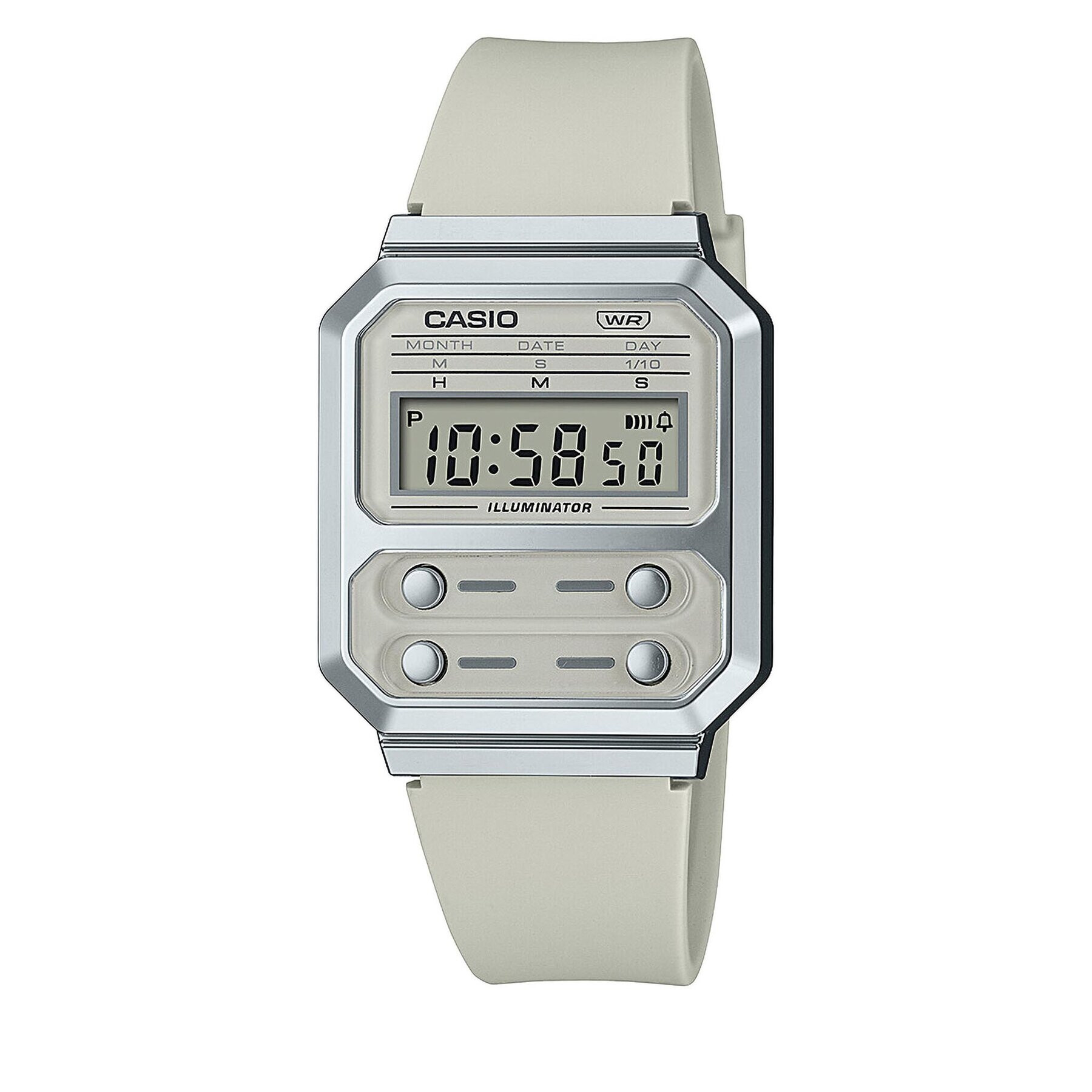 Casio Часовник A100WEF-8AEF Сив - Pepit.bg