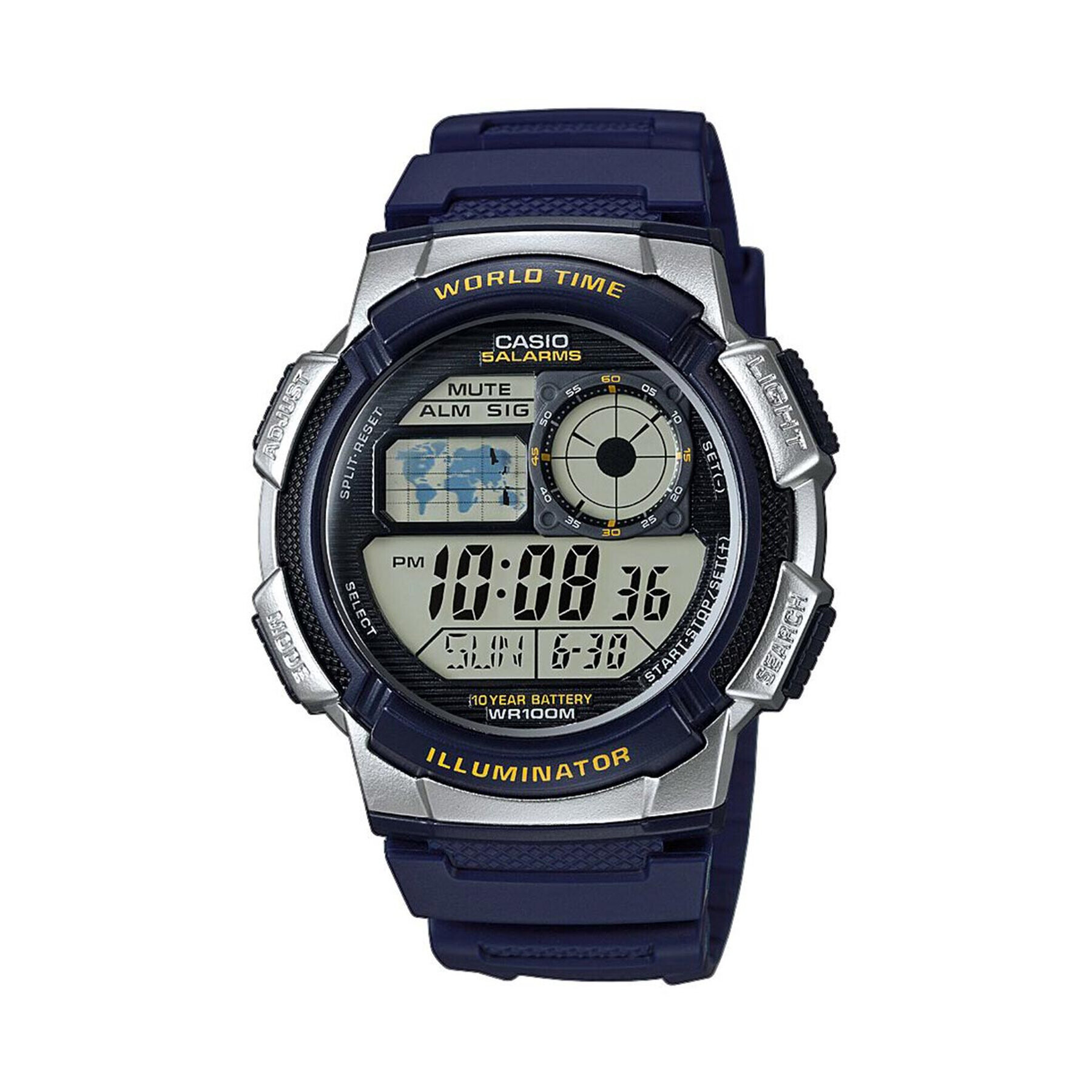 Casio Часовник AE-1000W-2AVEF Тъмносин - Pepit.bg