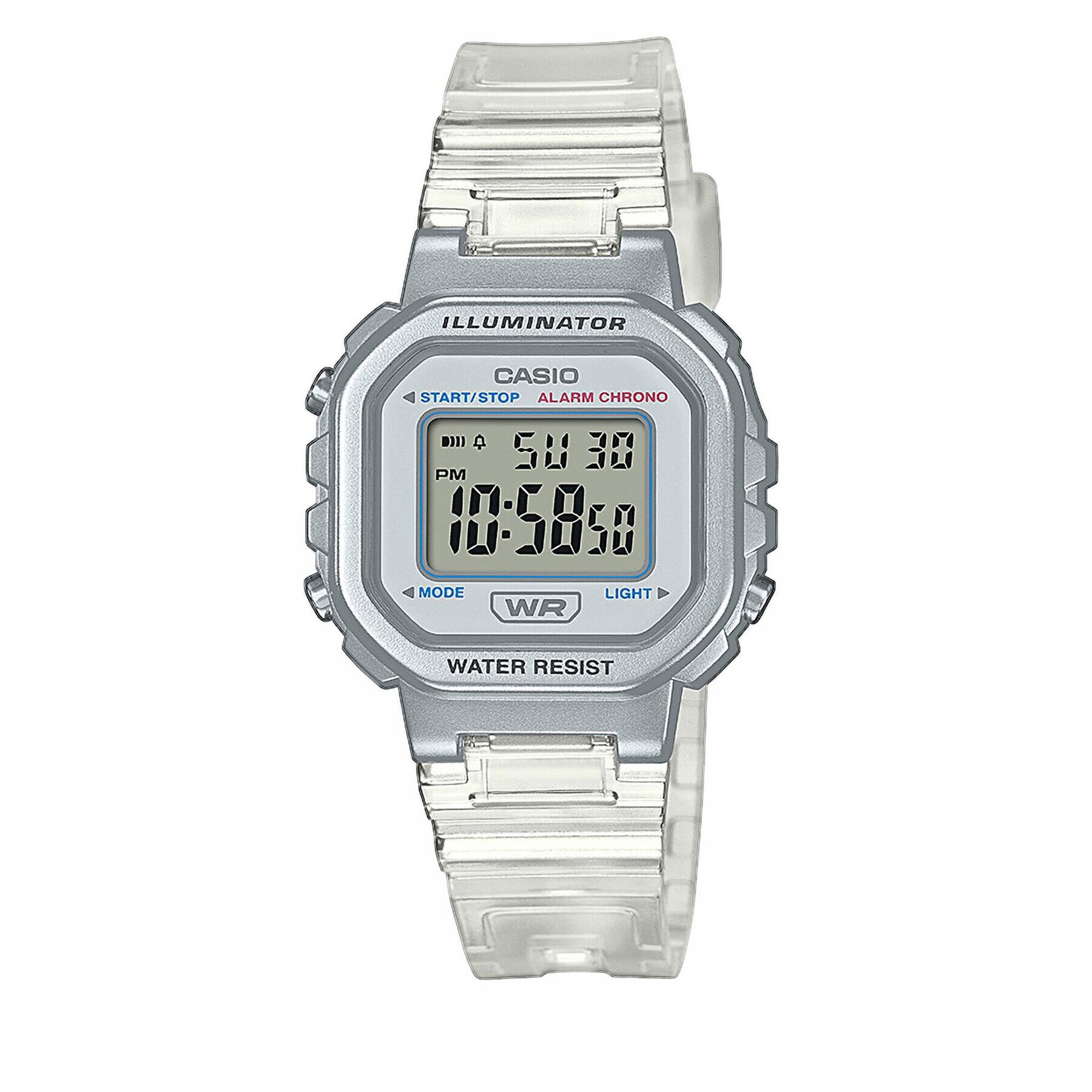 Casio Часовник Digital LA-20WHS-7AEF Бял - Pepit.bg