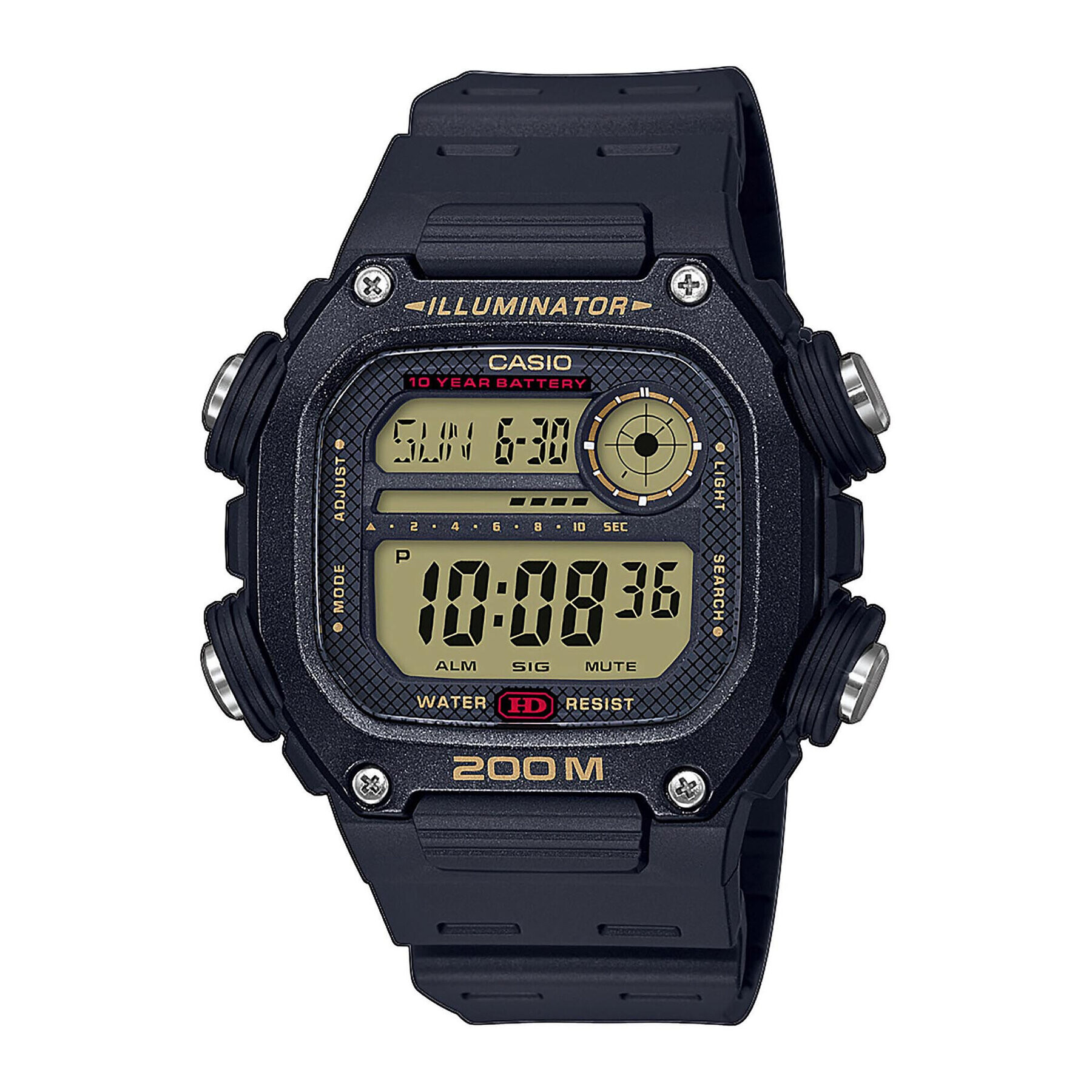 Casio Часовник DW-291H-9AVEF Черен - Pepit.bg