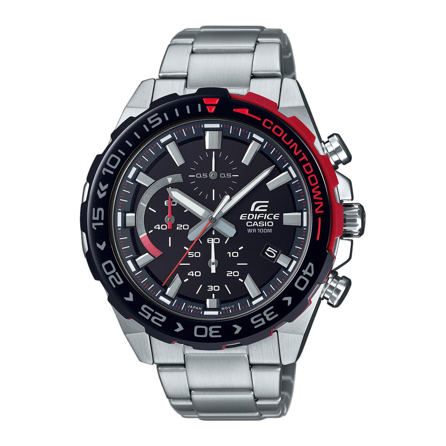 Casio Часовник Edifice EFR-566DB-1AVUEF Сребрист - Pepit.bg