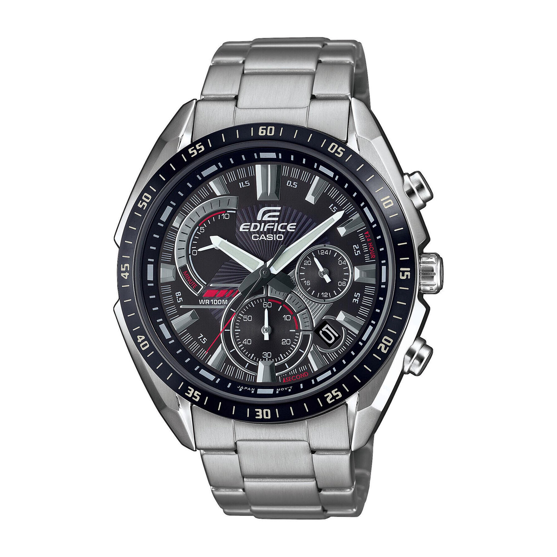 Casio Часовник Edifice EFR-570DB-1AVUEF Сребрист - Pepit.bg