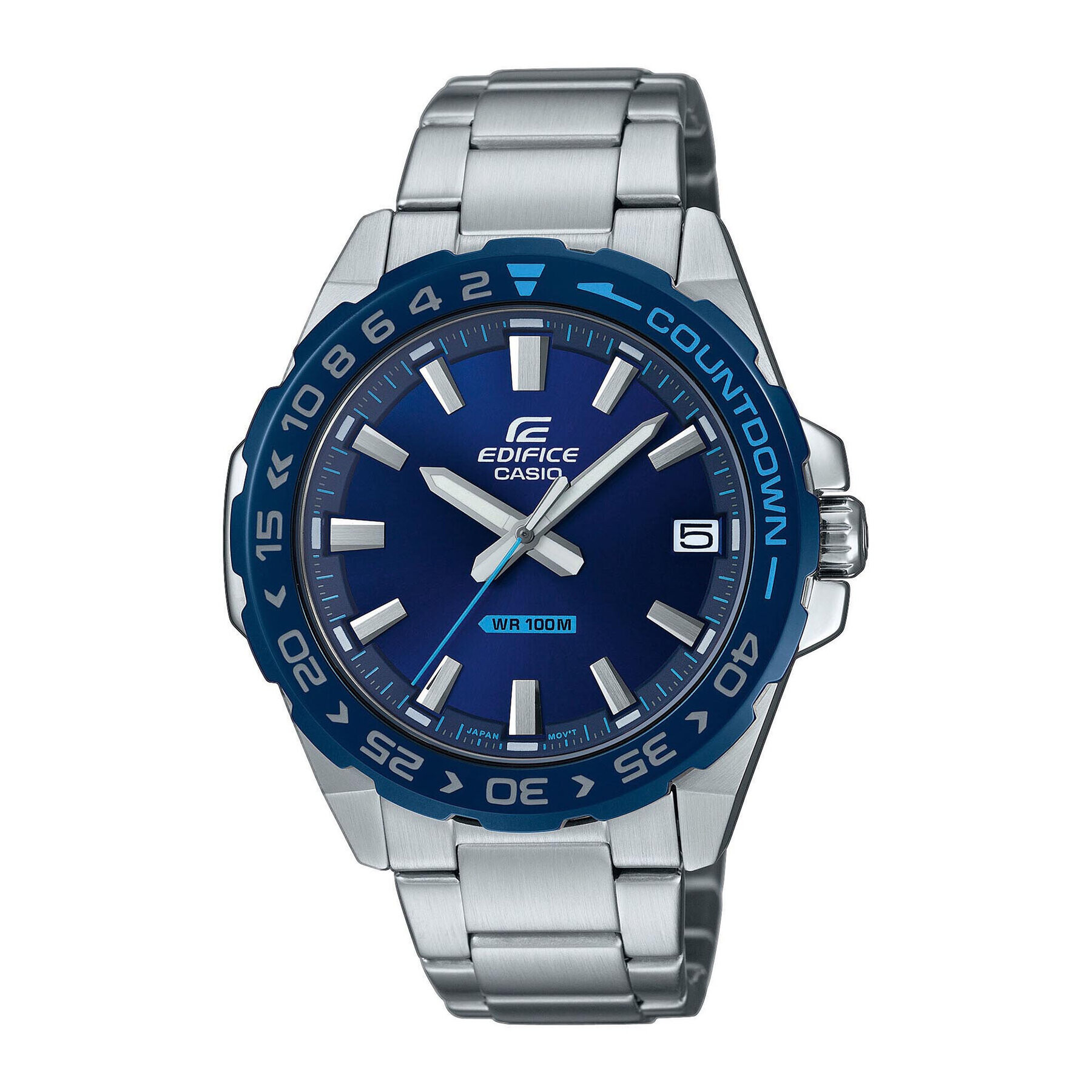 Casio Часовник Edifice EFV-120DB-2AVUEF Сребрист - Pepit.bg