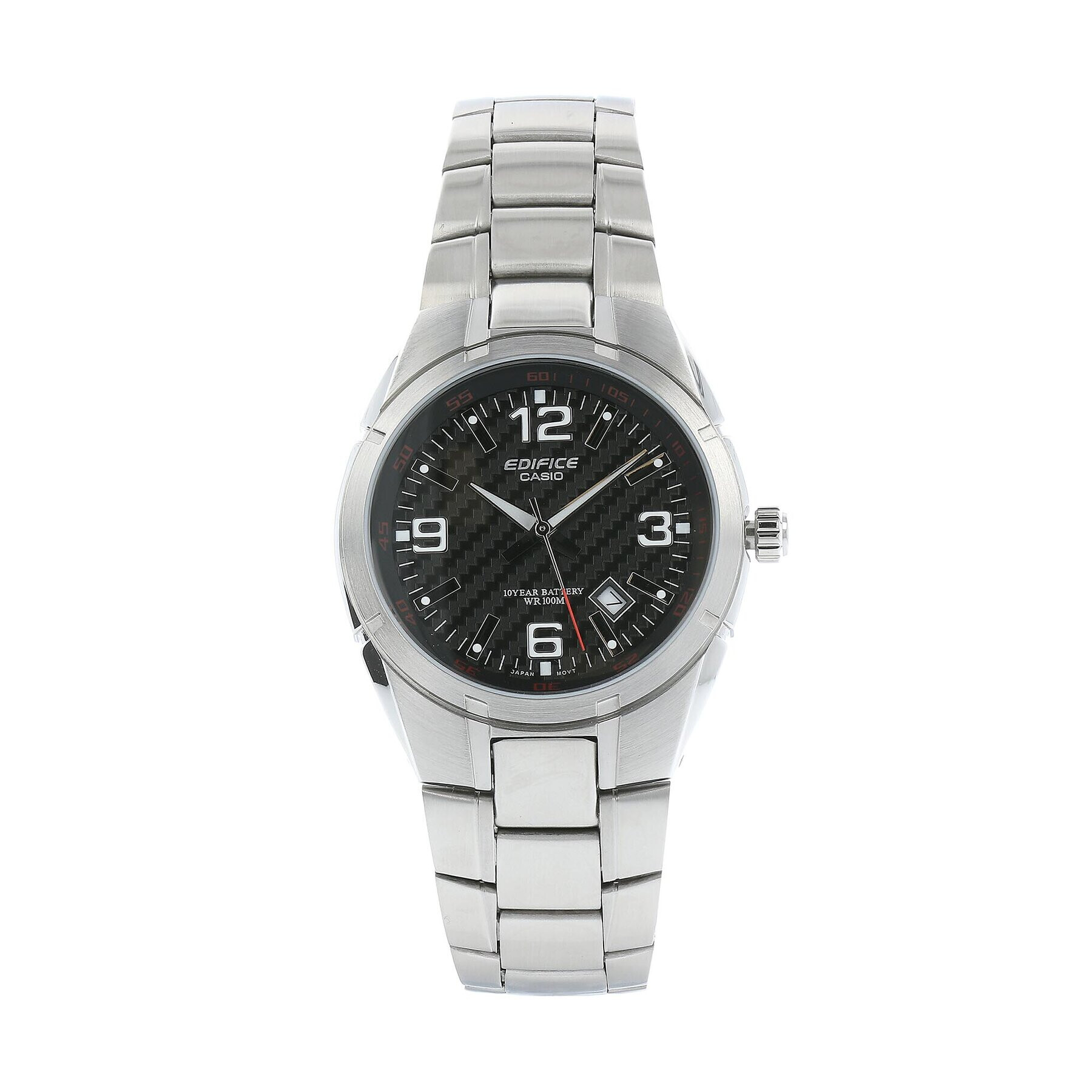 Casio Часовник EF-125D-1AVEF Сребрист - Pepit.bg