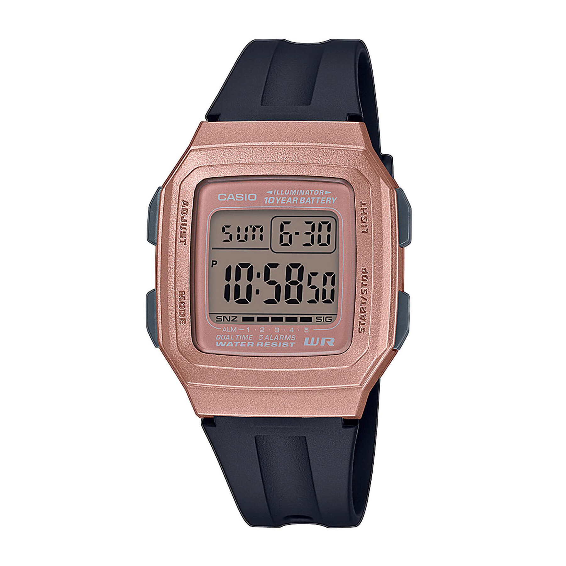 Casio Часовник F-201WAM-5AVEF Черен - Pepit.bg