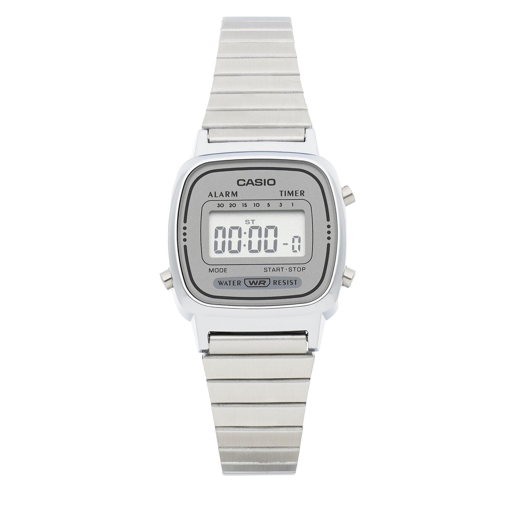 Casio Часовник LA670WEA-7EF Сребрист - Pepit.bg