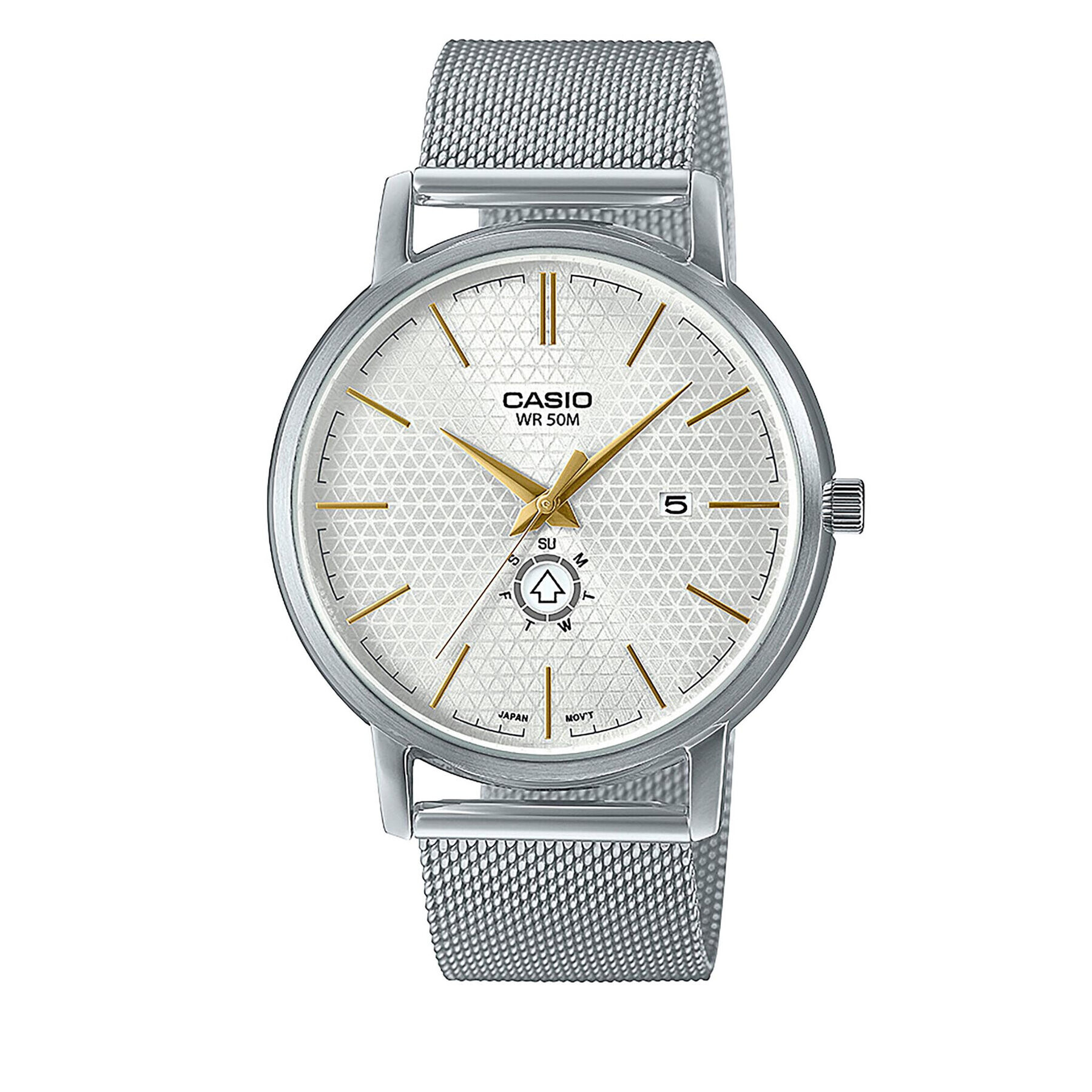 Casio Часовник MTP-B125M-7AVEF Сребрист - Pepit.bg