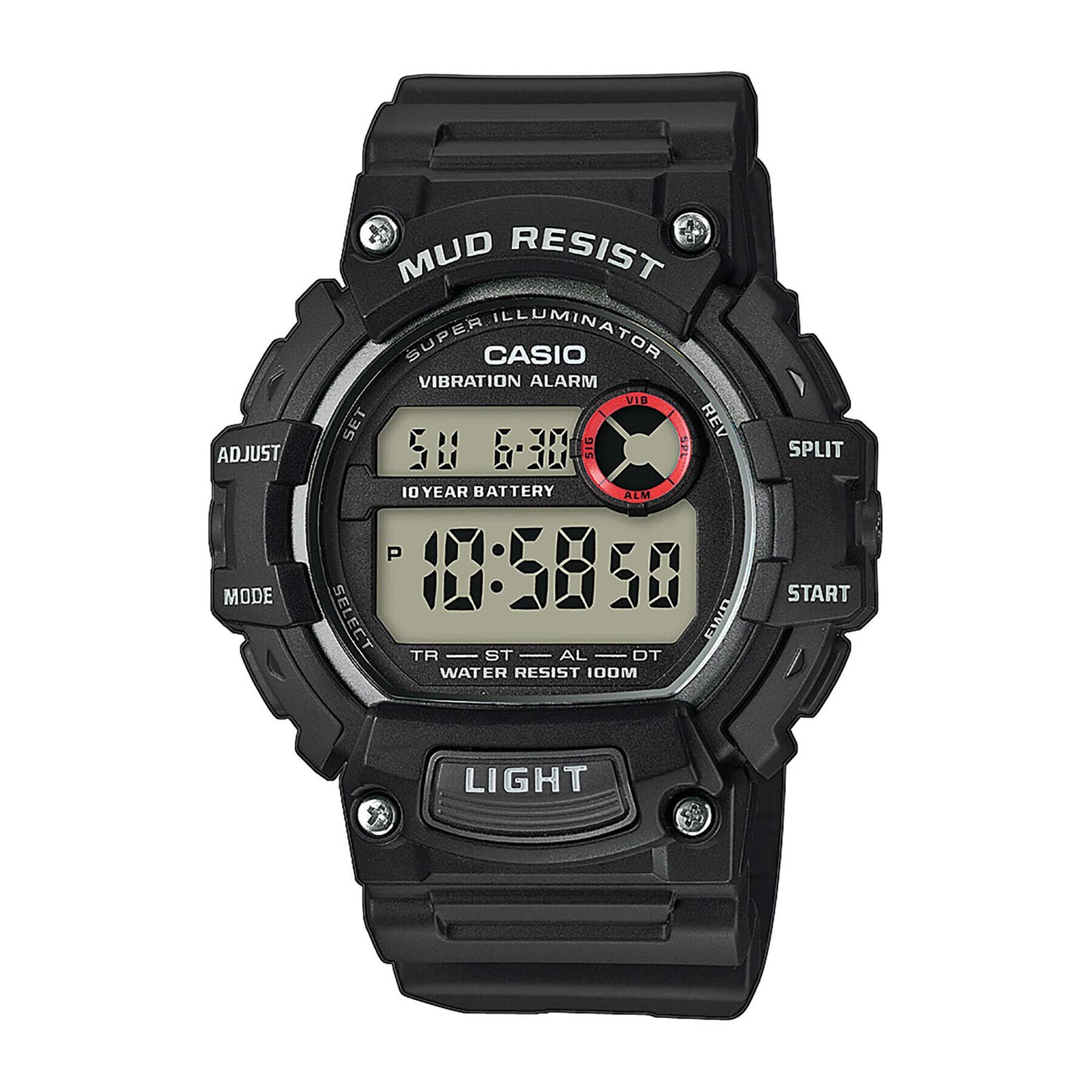 Casio Часовник Mud Resist TRT-110H-1AVEF Черен - Pepit.bg