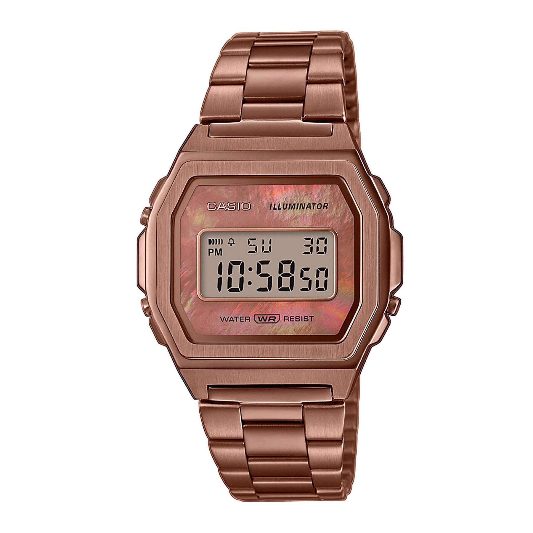 Casio Часовник Vintage A1000RG-5EF Кафяв - Pepit.bg