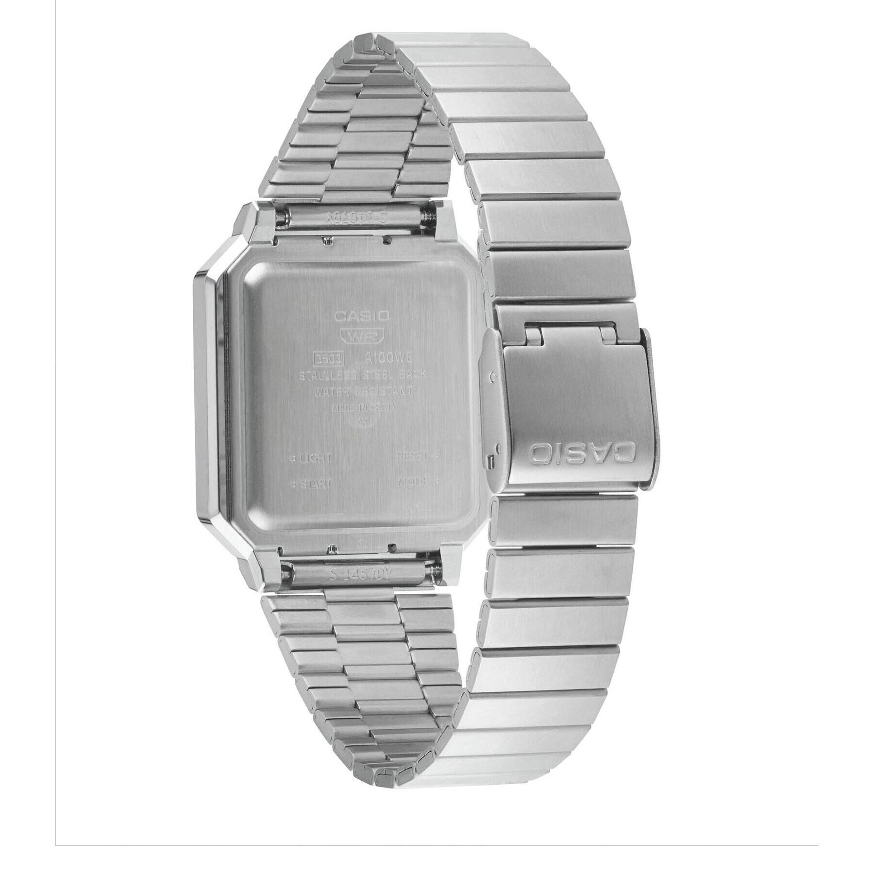 Casio Часовник Vintage A100WE-1AEF Сребрист - Pepit.bg
