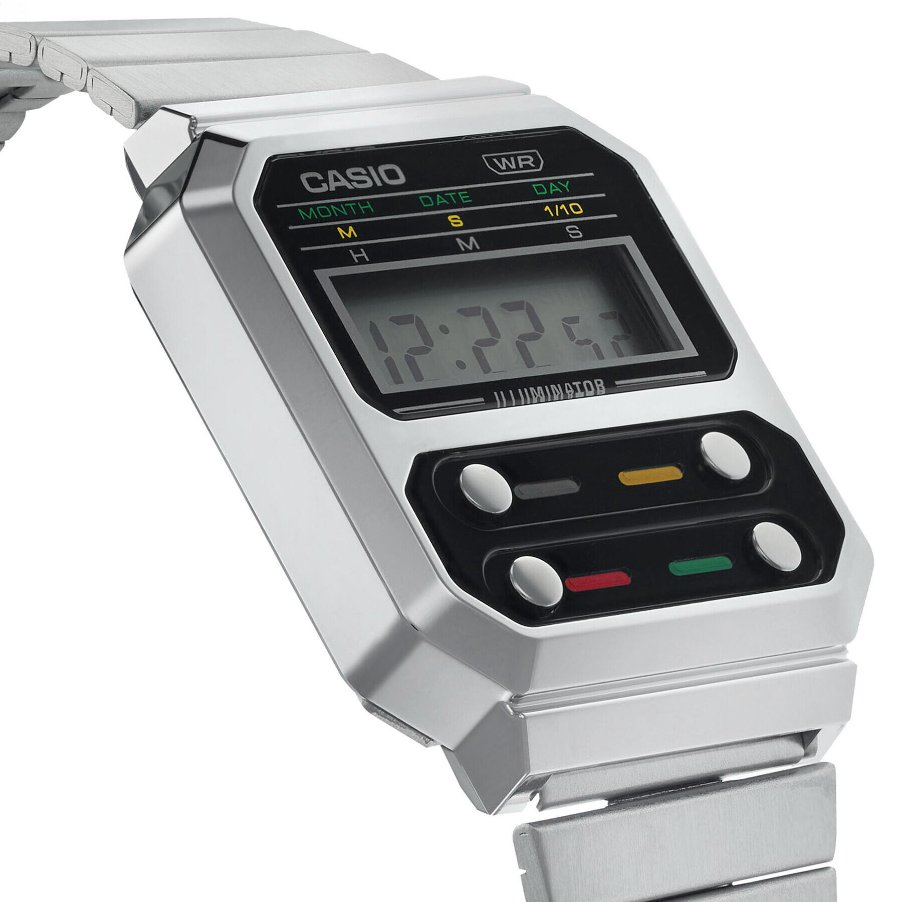 Casio Часовник Vintage A100WE-1AEF Сребрист - Pepit.bg