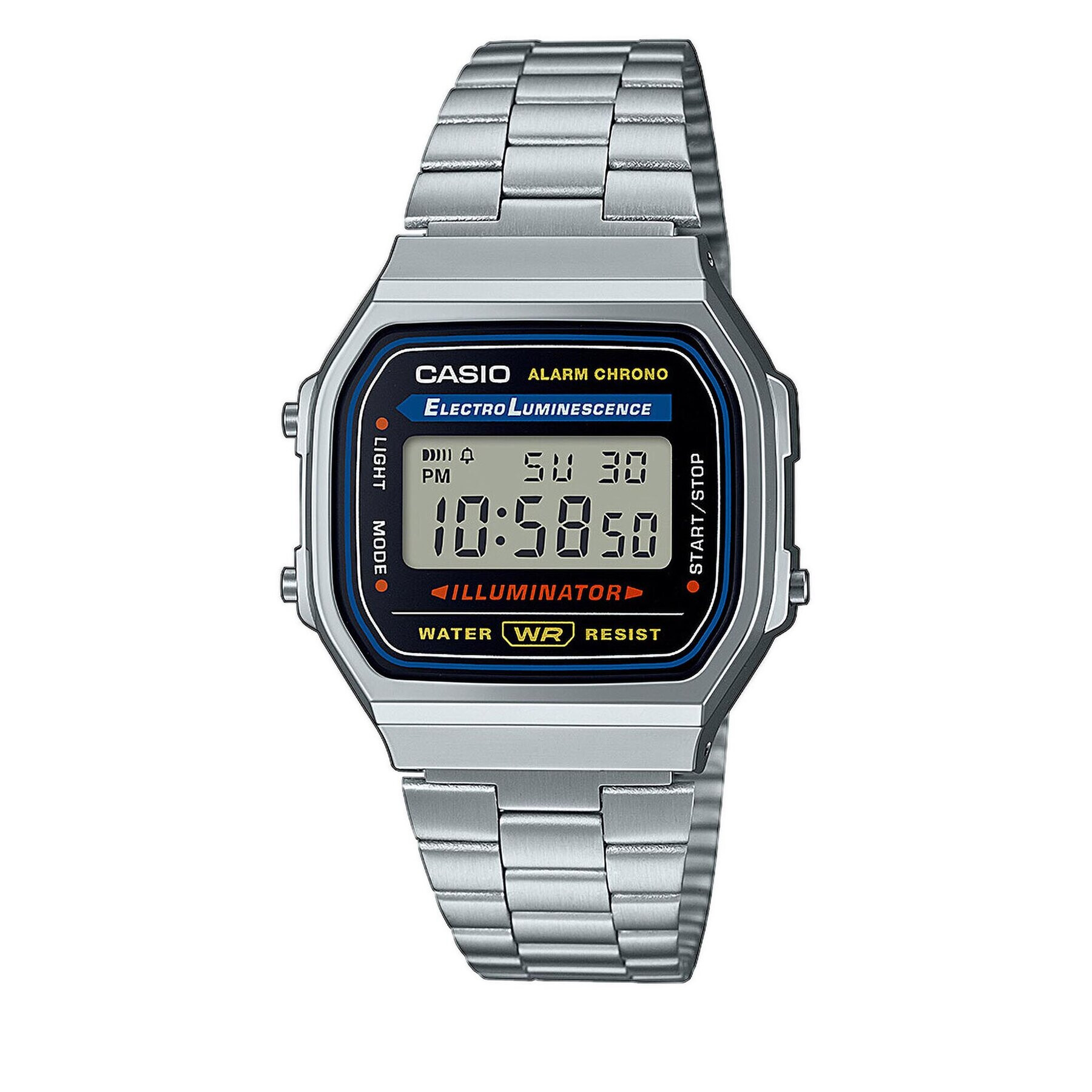 Casio Часовник Vintage A168WA-1YES Сребрист - Pepit.bg