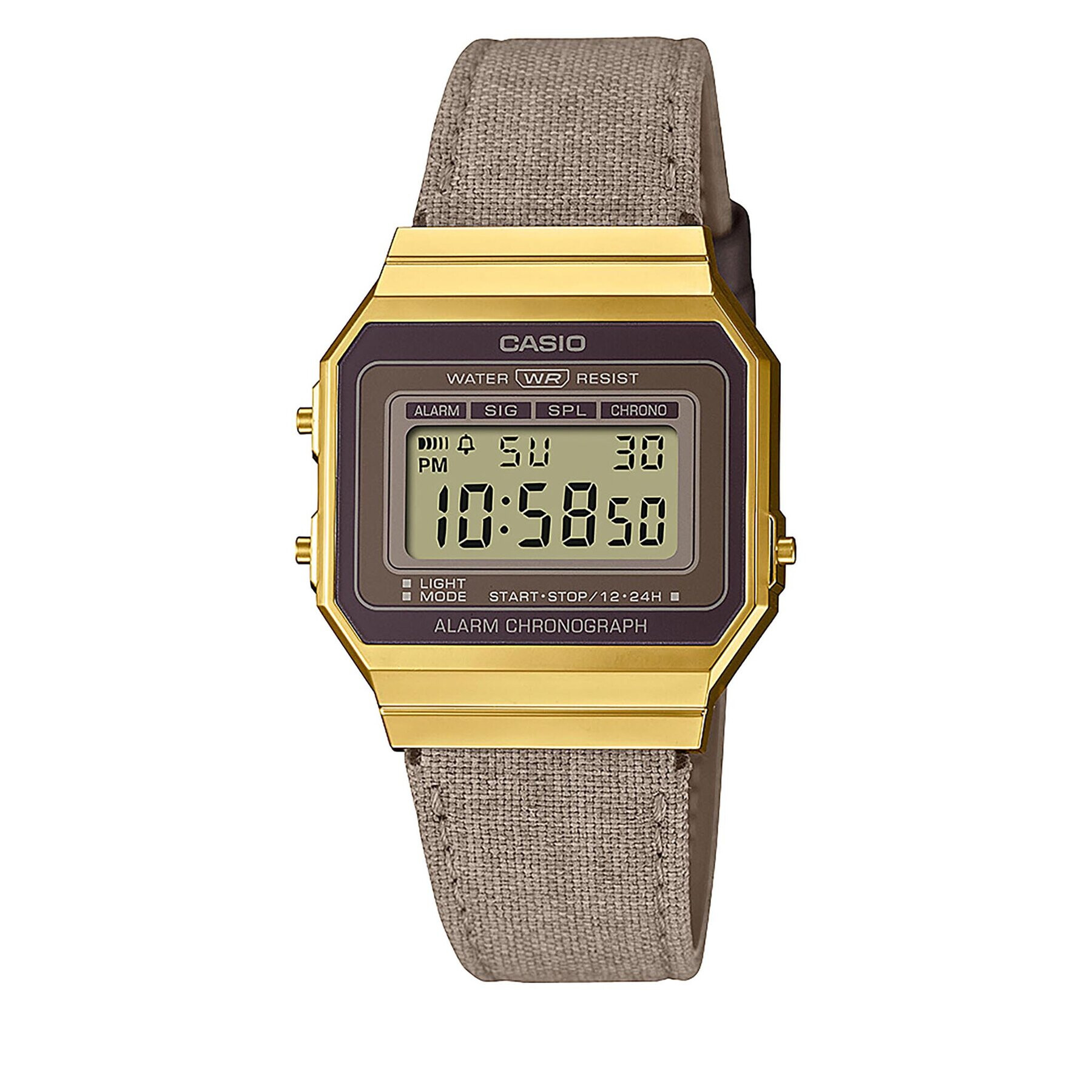 Casio Часовник Vintage A700WEGL-5AEF Бежов - Pepit.bg