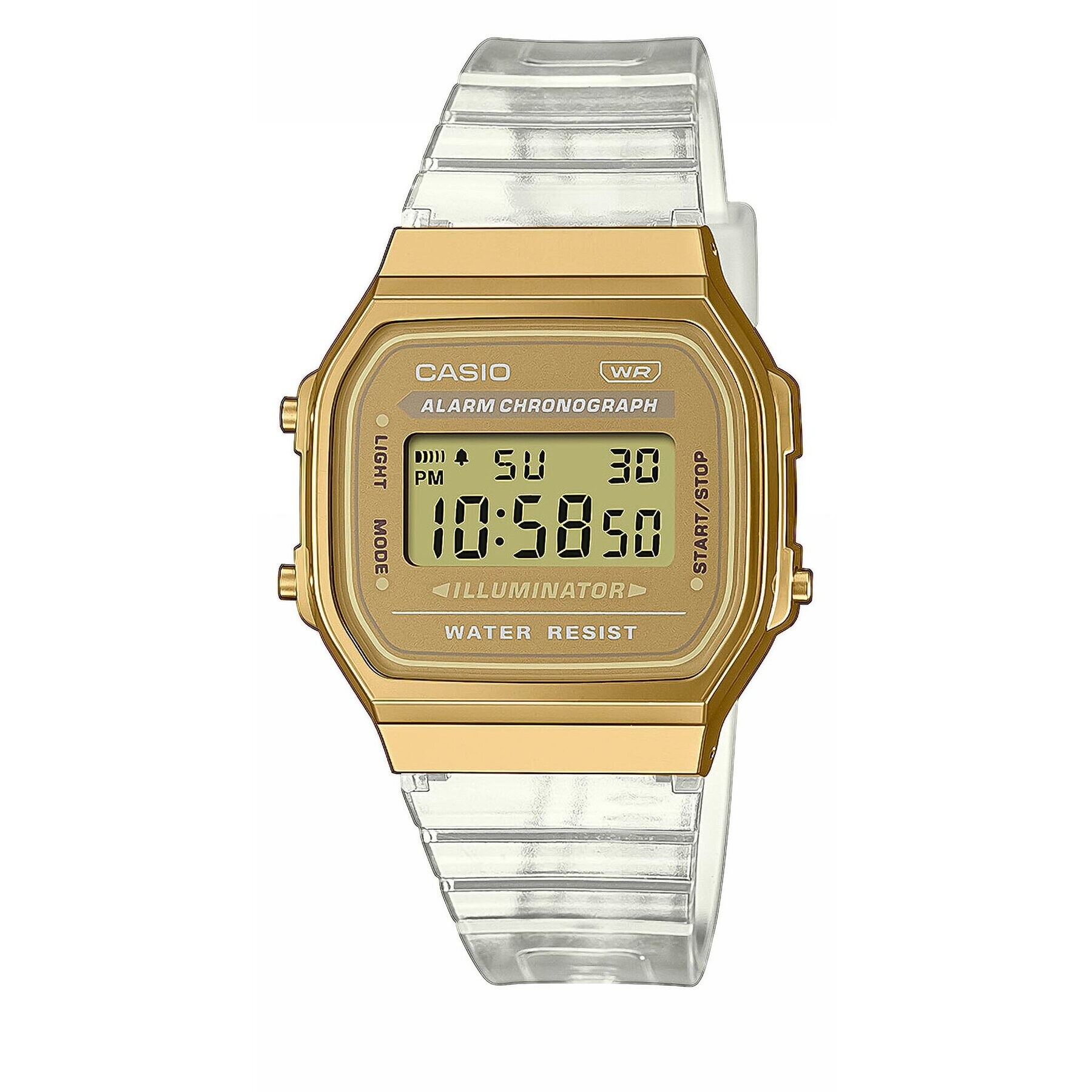 Casio Часовник Vintage Digital A168XESG-9AEF Златист - Pepit.bg