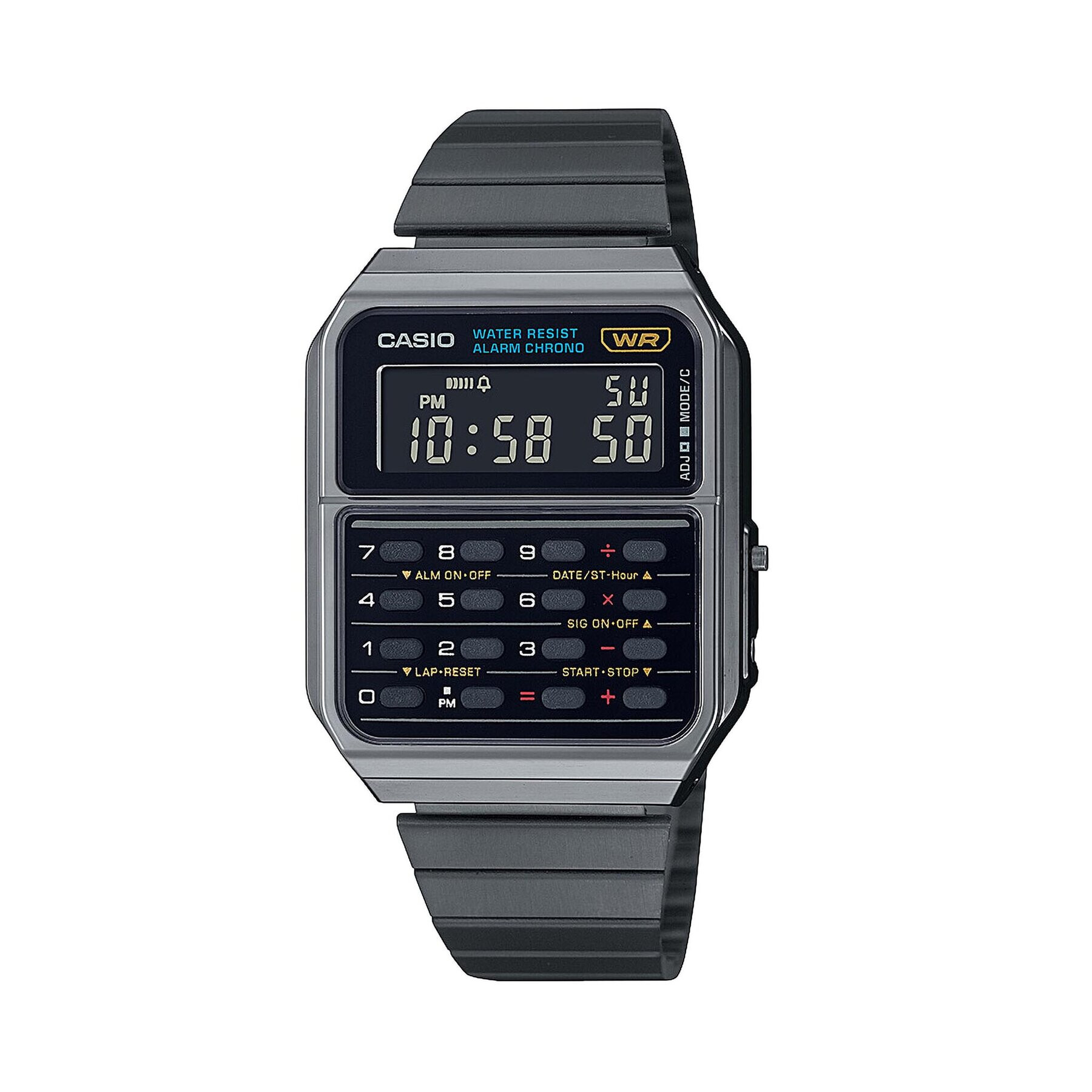 Casio Часовник Vintage Edgy CA-500WEGG-1BEF Сив - Pepit.bg