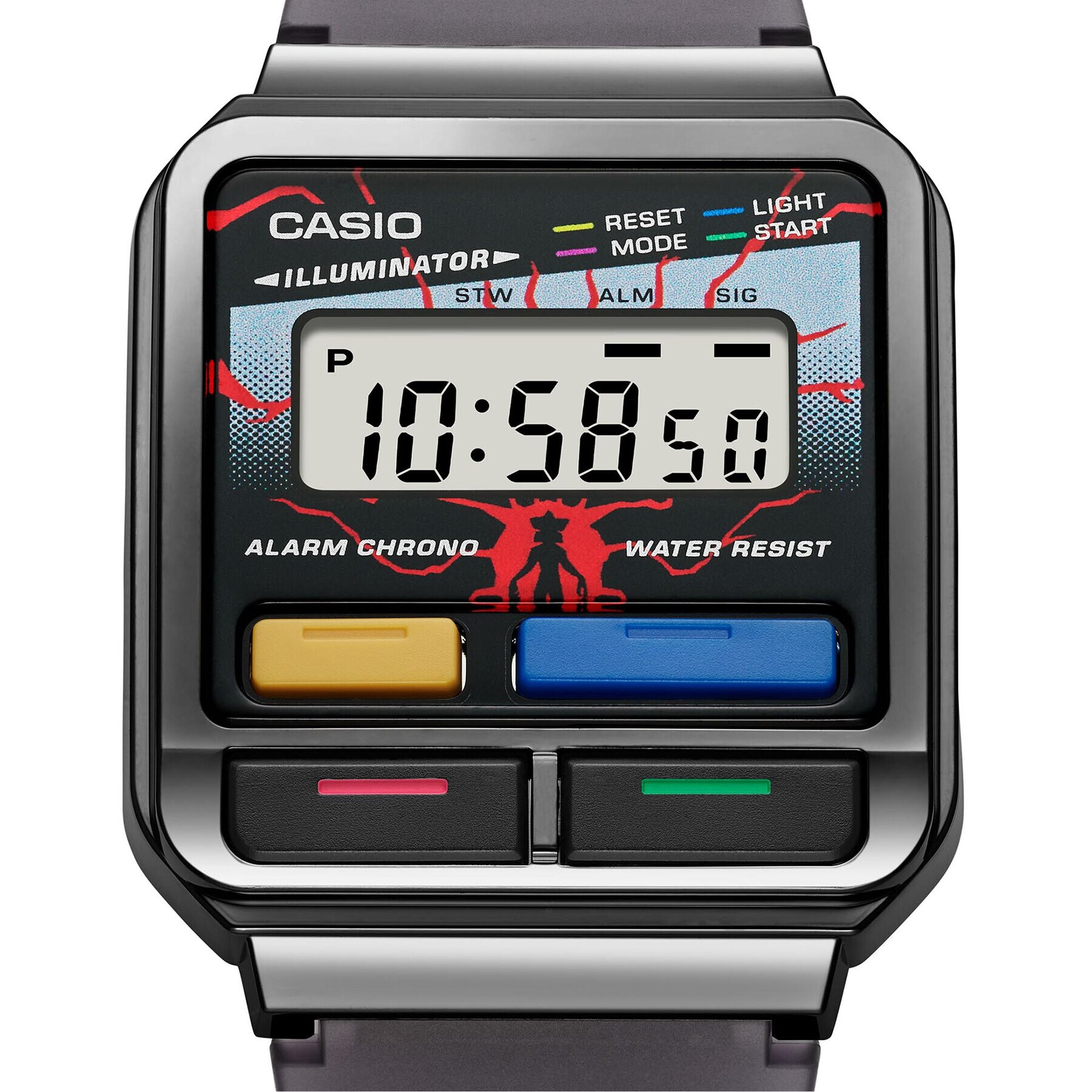 Casio Часовник Vintage Edgy Stranger Things A120WEST-1AER Сив - Pepit.bg