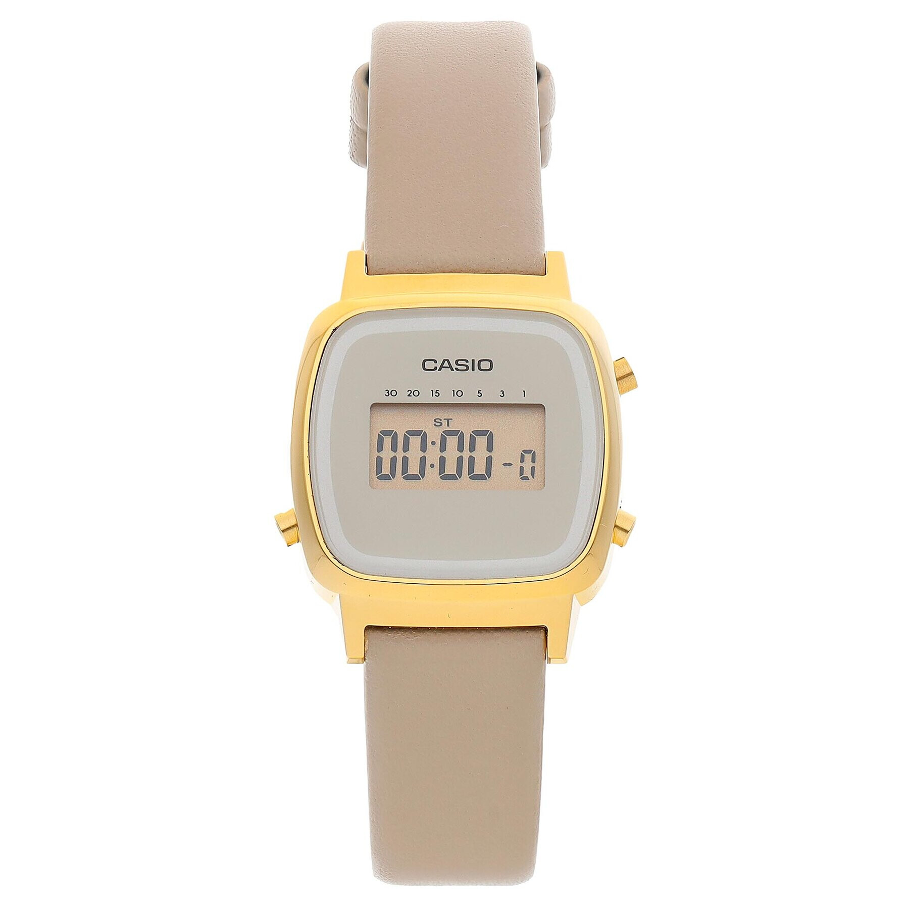Casio Часовник Vintage LA670WEFL-9EF Бежов - Pepit.bg