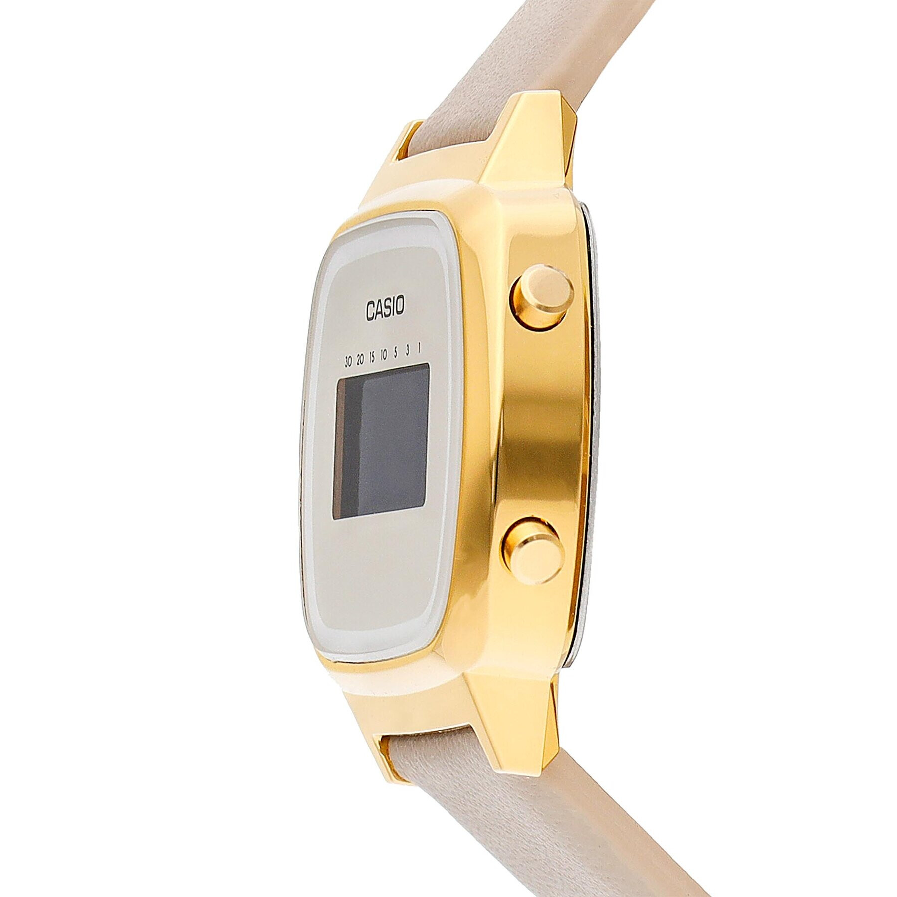 Casio Часовник Vintage LA670WEFL-9EF Бежов - Pepit.bg