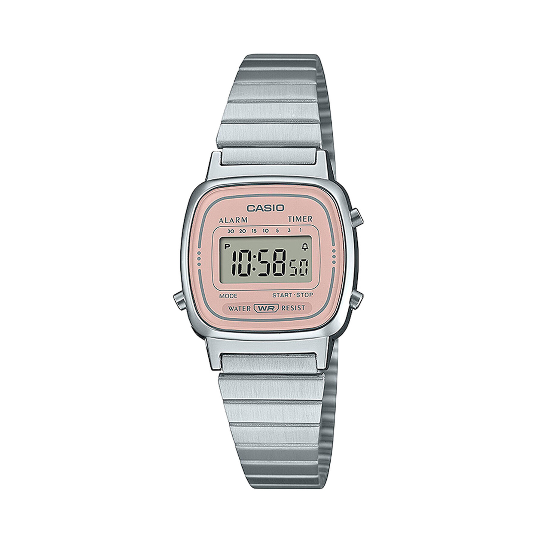 Casio Часовник Vintage Mini LA670WEA-4A2EF Сребрист - Pepit.bg