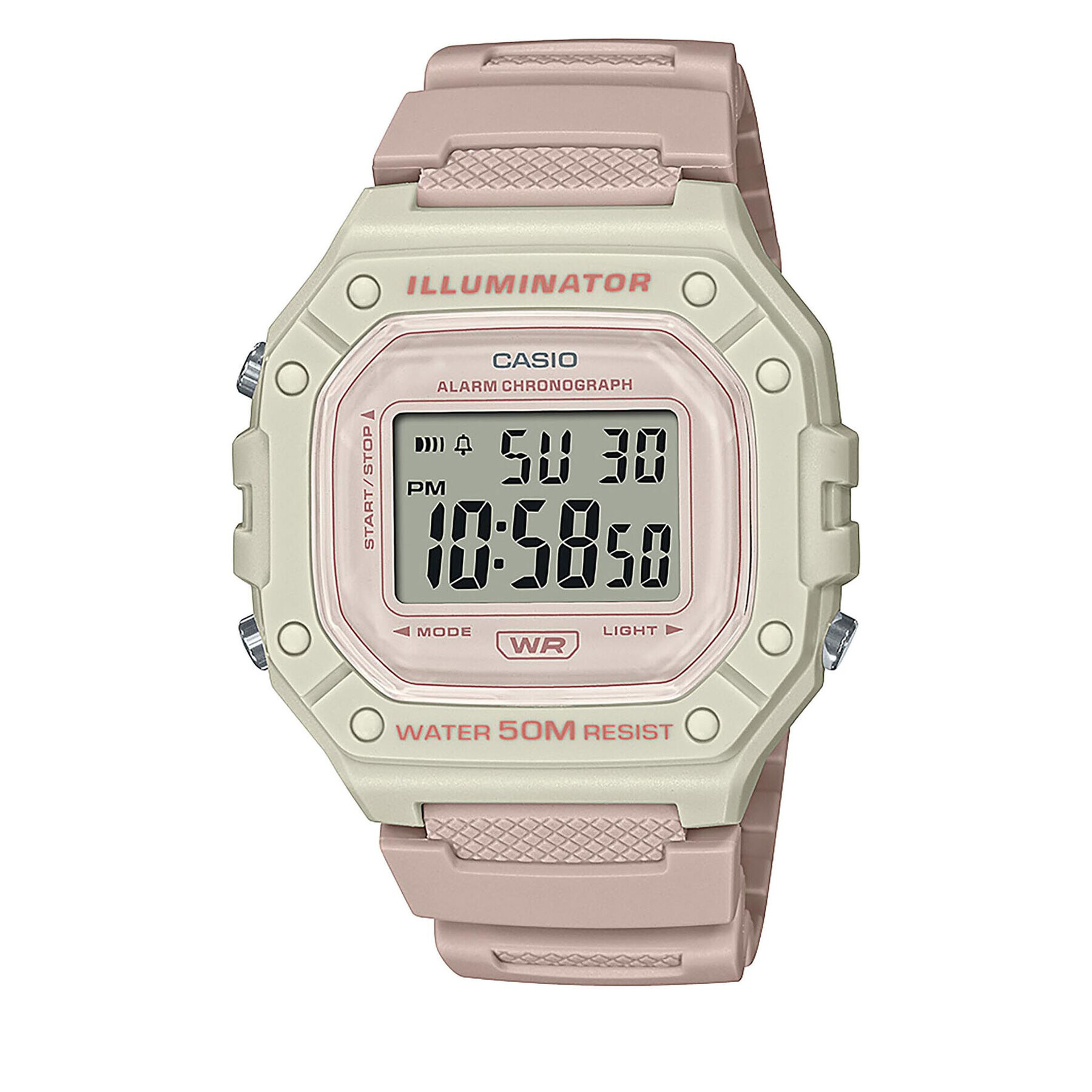 Casio Часовник W-218HC-4A2VEF Розов - Pepit.bg