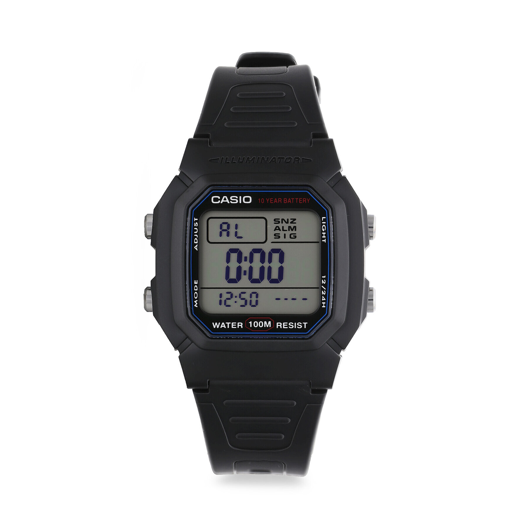 Casio Часовник W-800H-1AVEF Черен - Pepit.bg