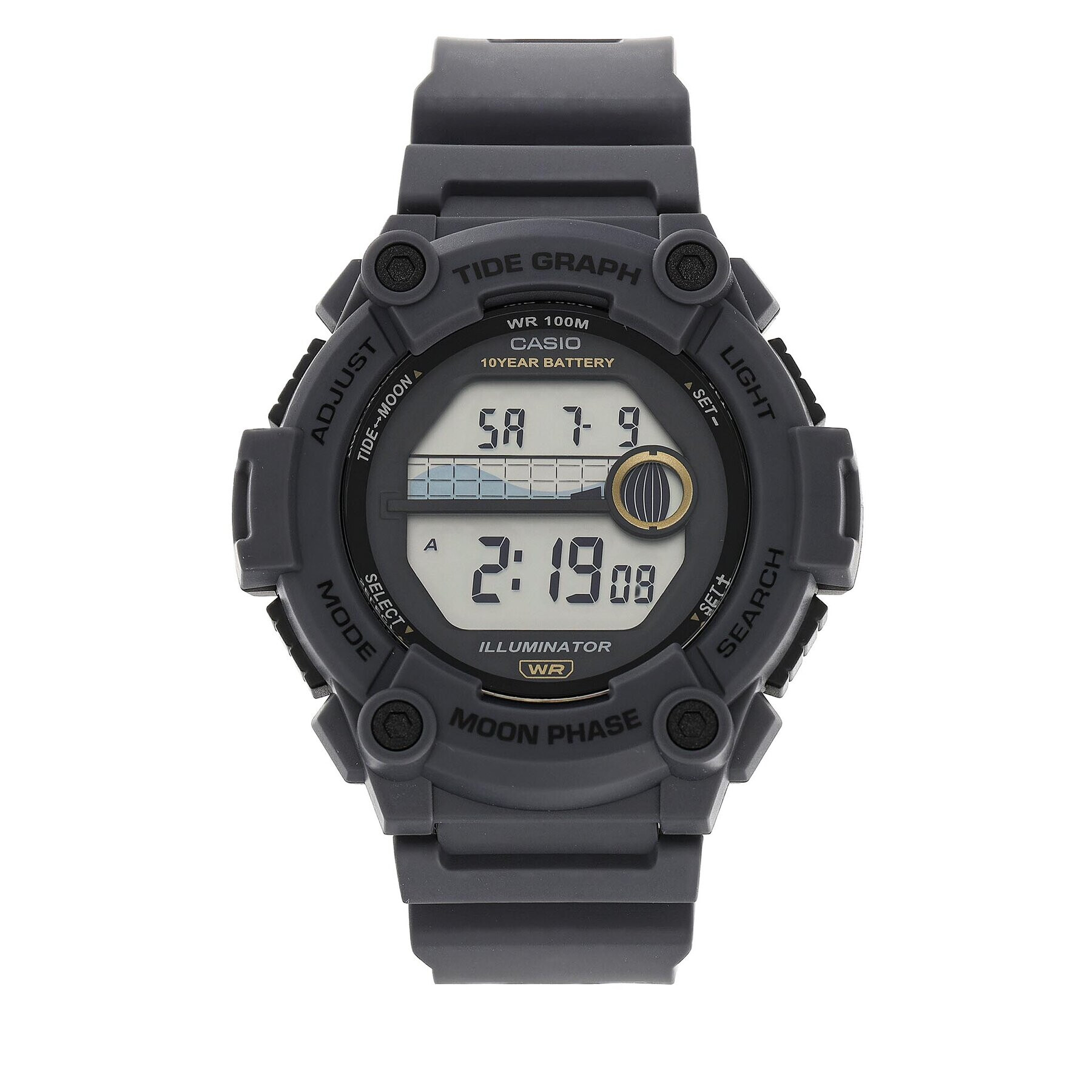 Casio Часовник WS-1300H-8AVEF Сив - Pepit.bg